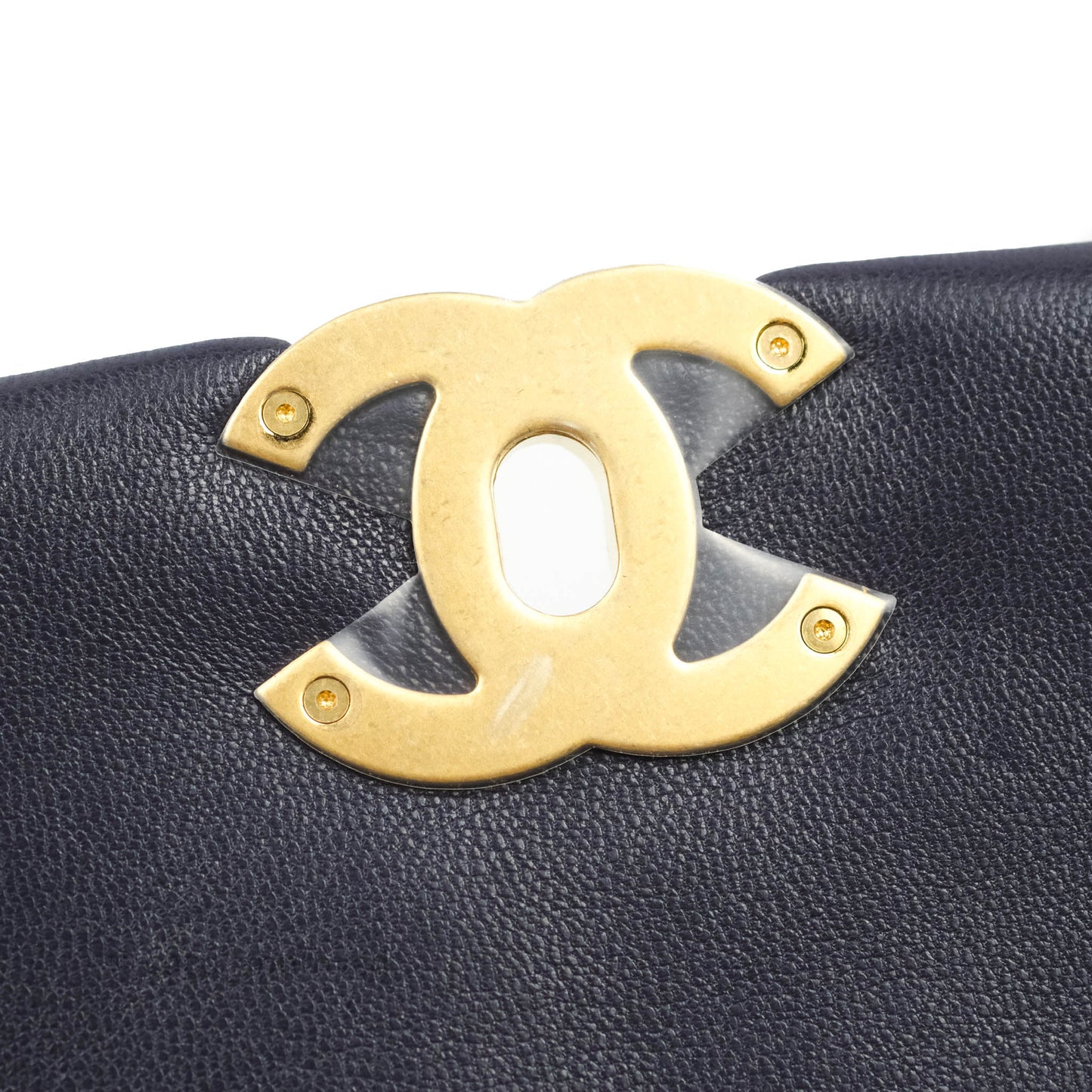 Chanel 19 Small Dark Purple Mixed Hardware