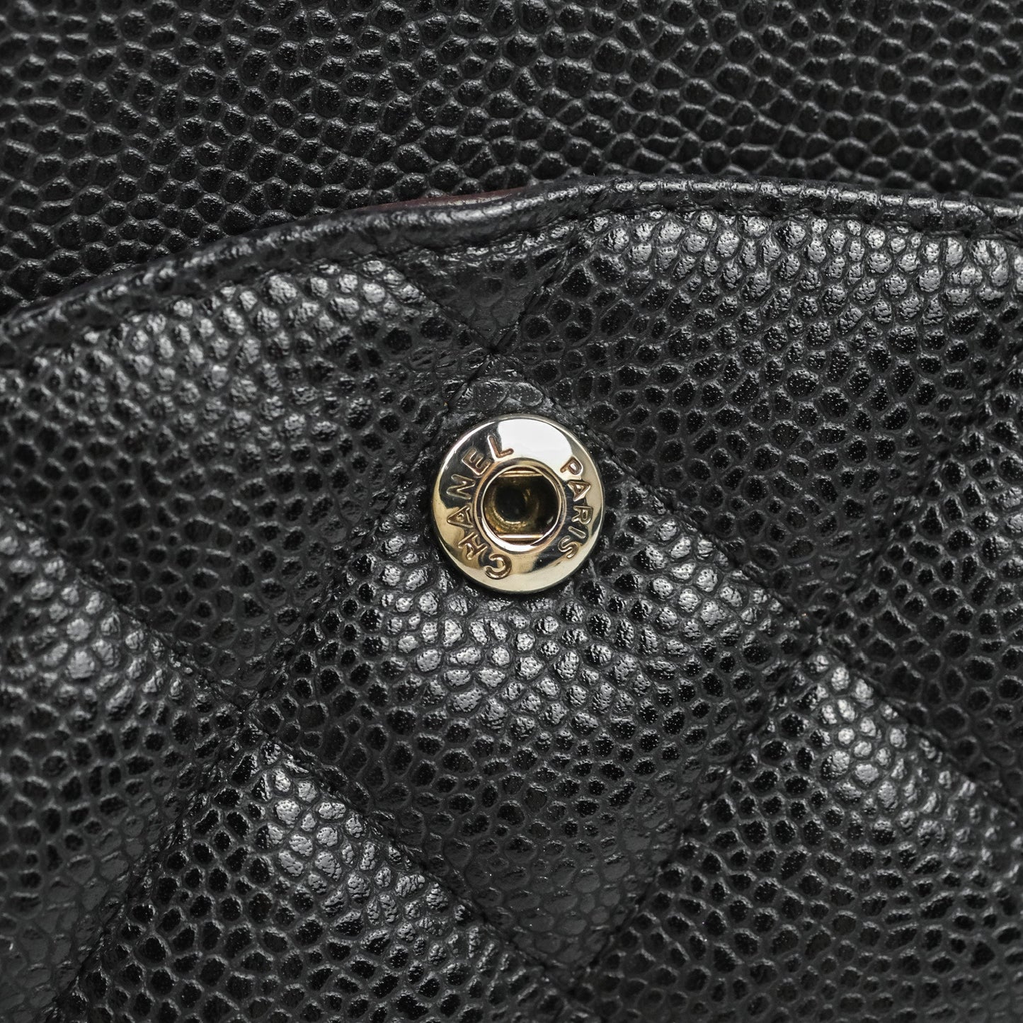 Chanel Jumbo Double Flap Black Caviar Silver Hardware⁣⁣