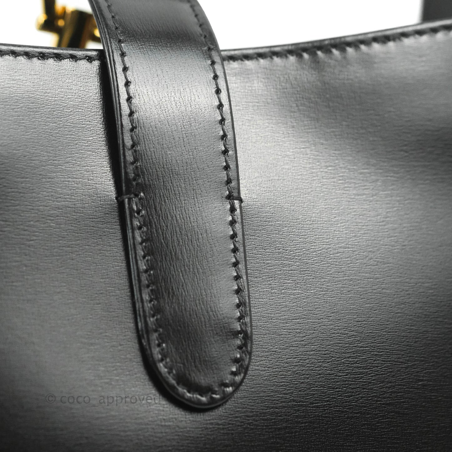 Gucci Jackie 1961 Black Small Shoulder Bag Gold Hardware