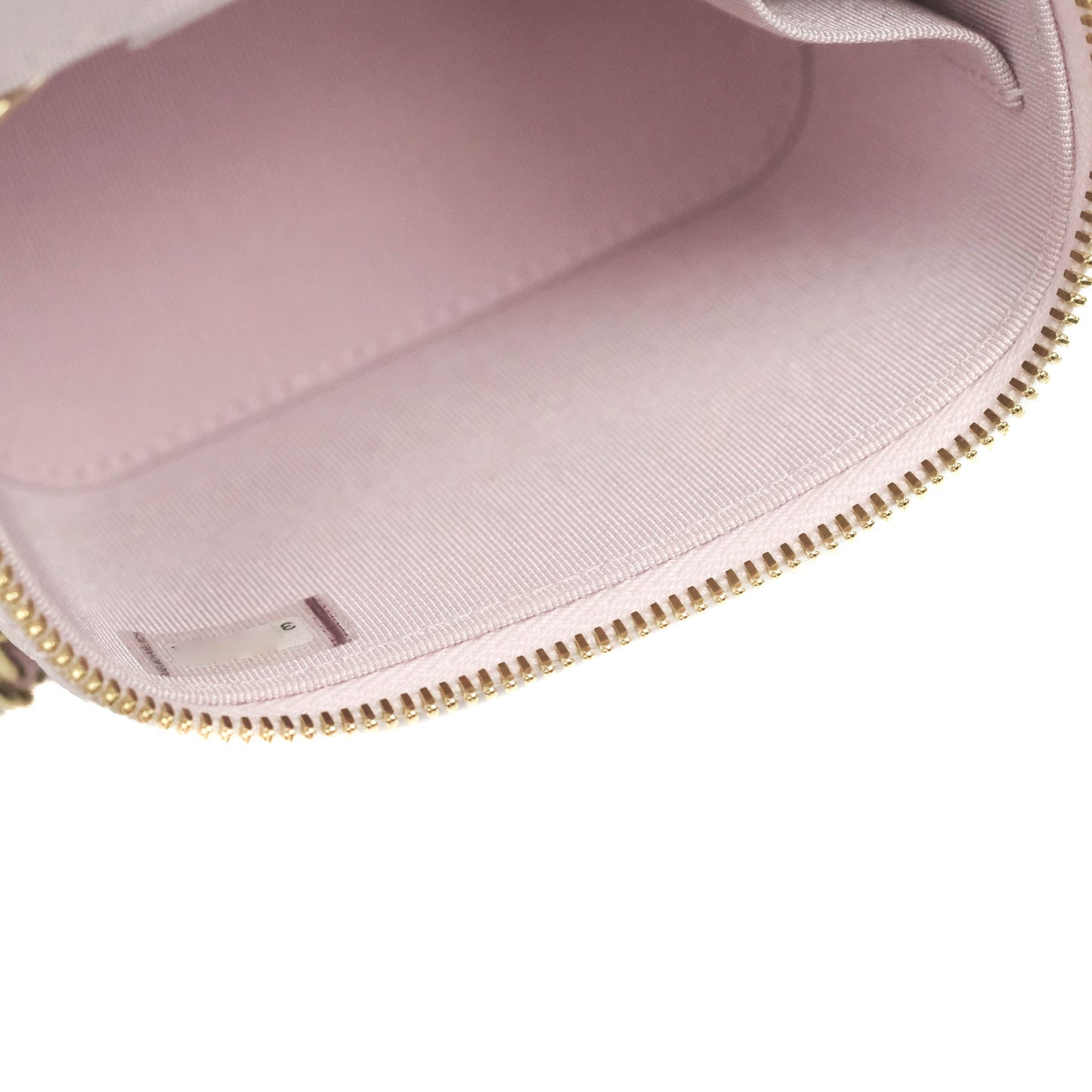 Chanel Mini Vanity Classic With Chain Lilac Rose Clair Caviar Gold Hardware
