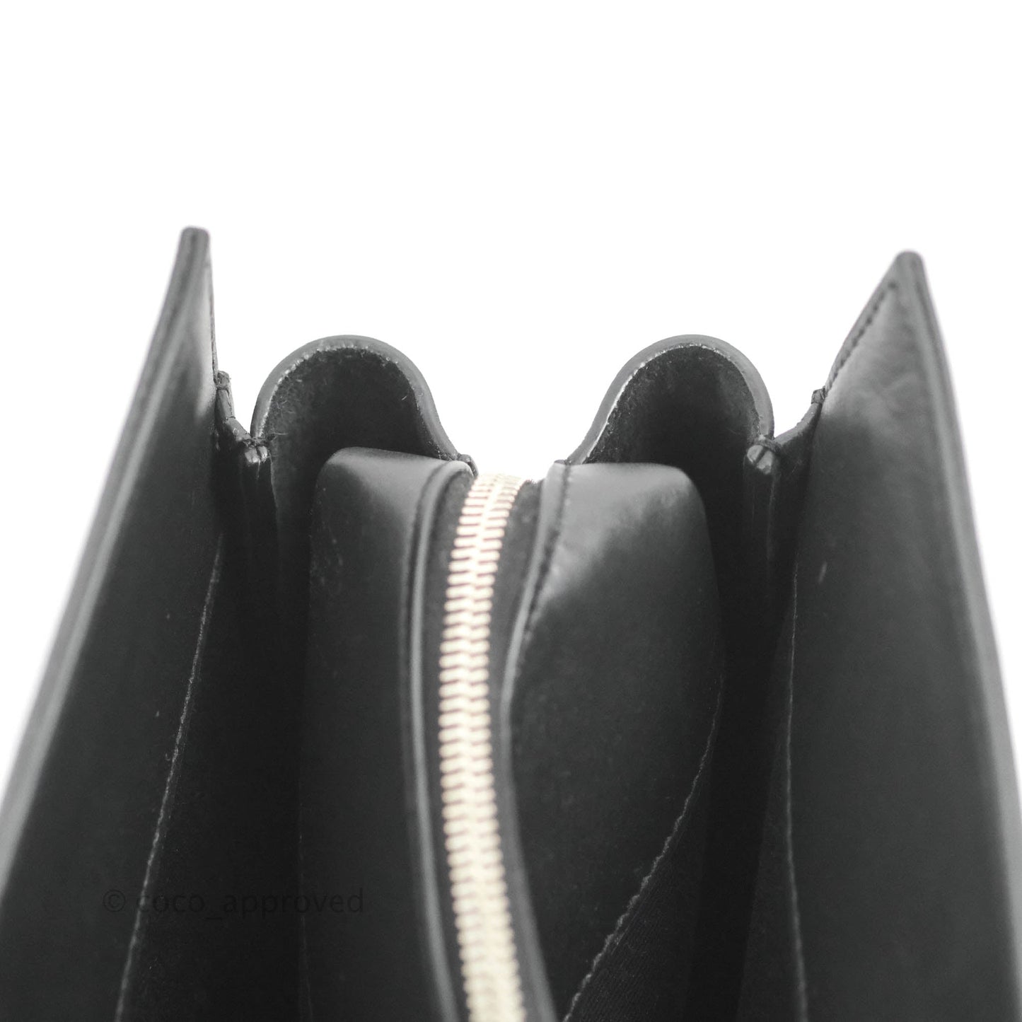 Saint Laurent Larger Jane Bag Black Silver Hardware