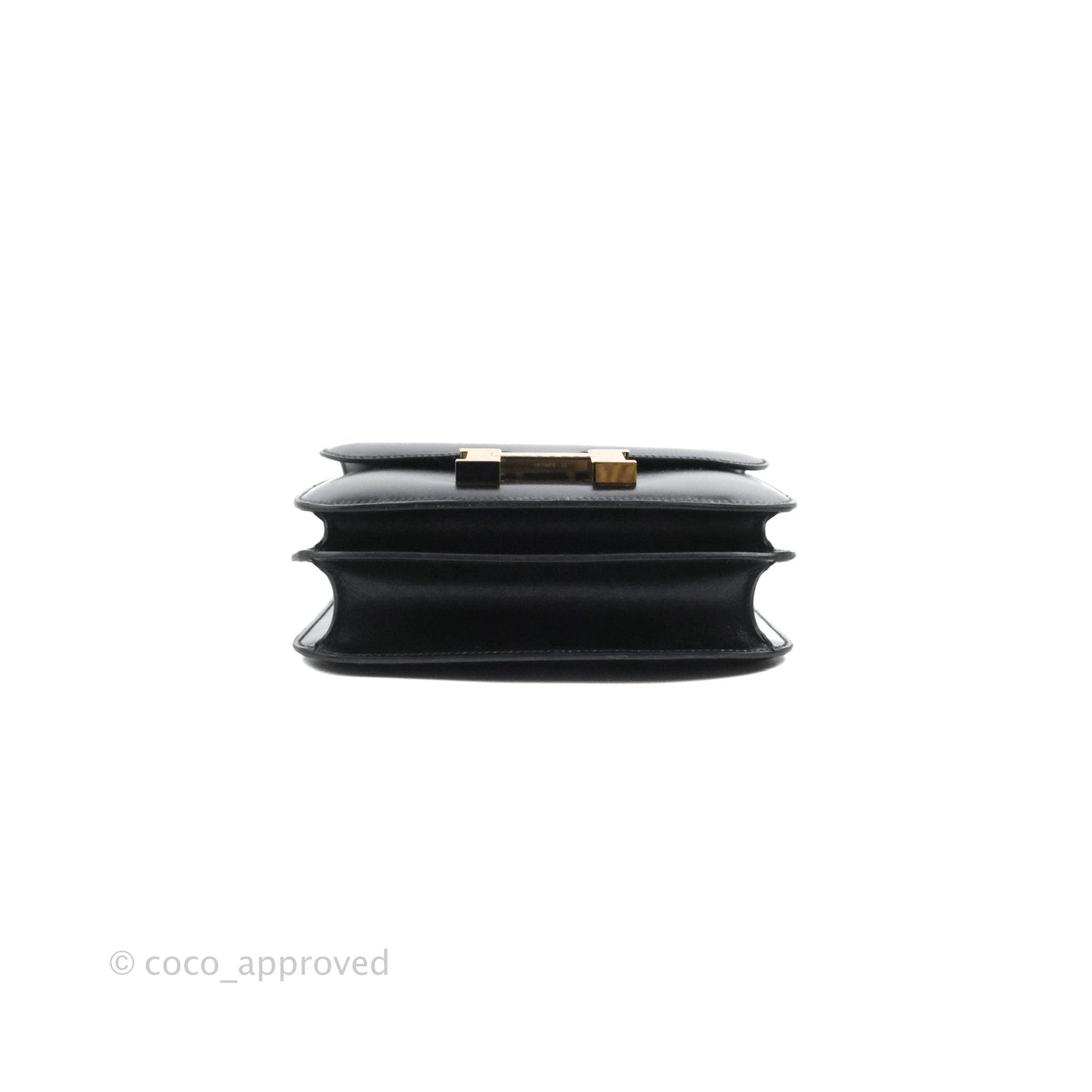 Hermès Constance Mini 18cm Black Box Leather Gold Hardware