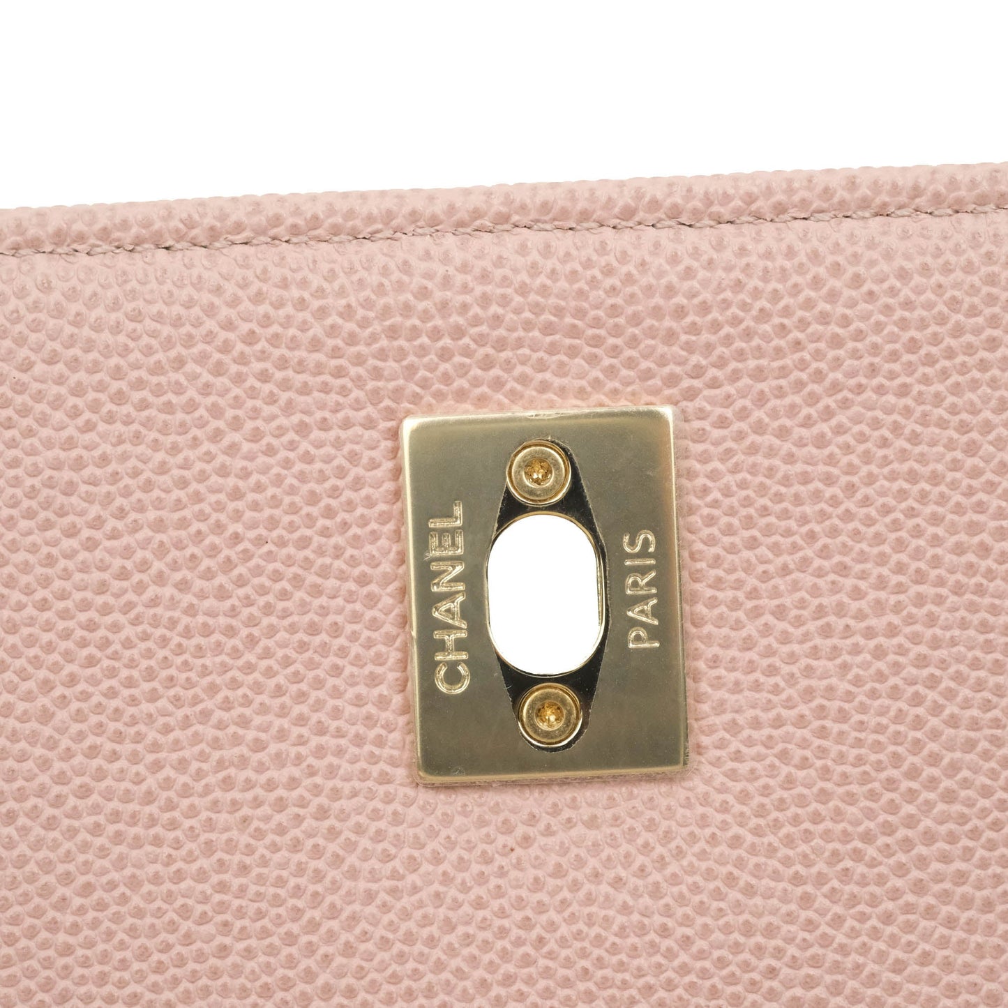 Chanel Quilted Medium Business Affinity Flap Pink Caviar Gold Hardware