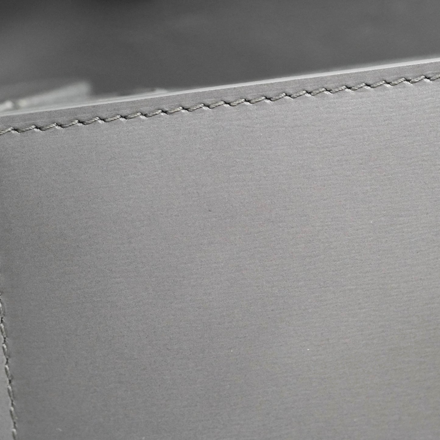 Celine Teen Classic Box Flap Light Grey Calfskin