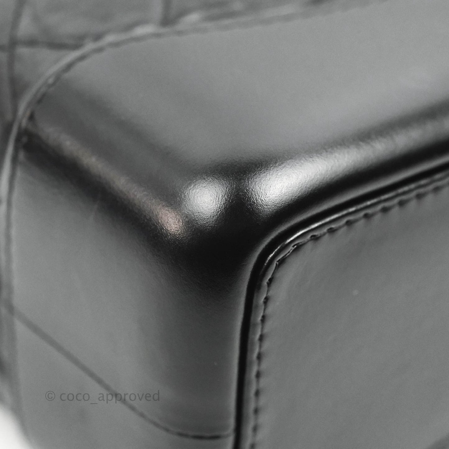Chanel Small Gabrielle Backpack Black Aged Calfskin