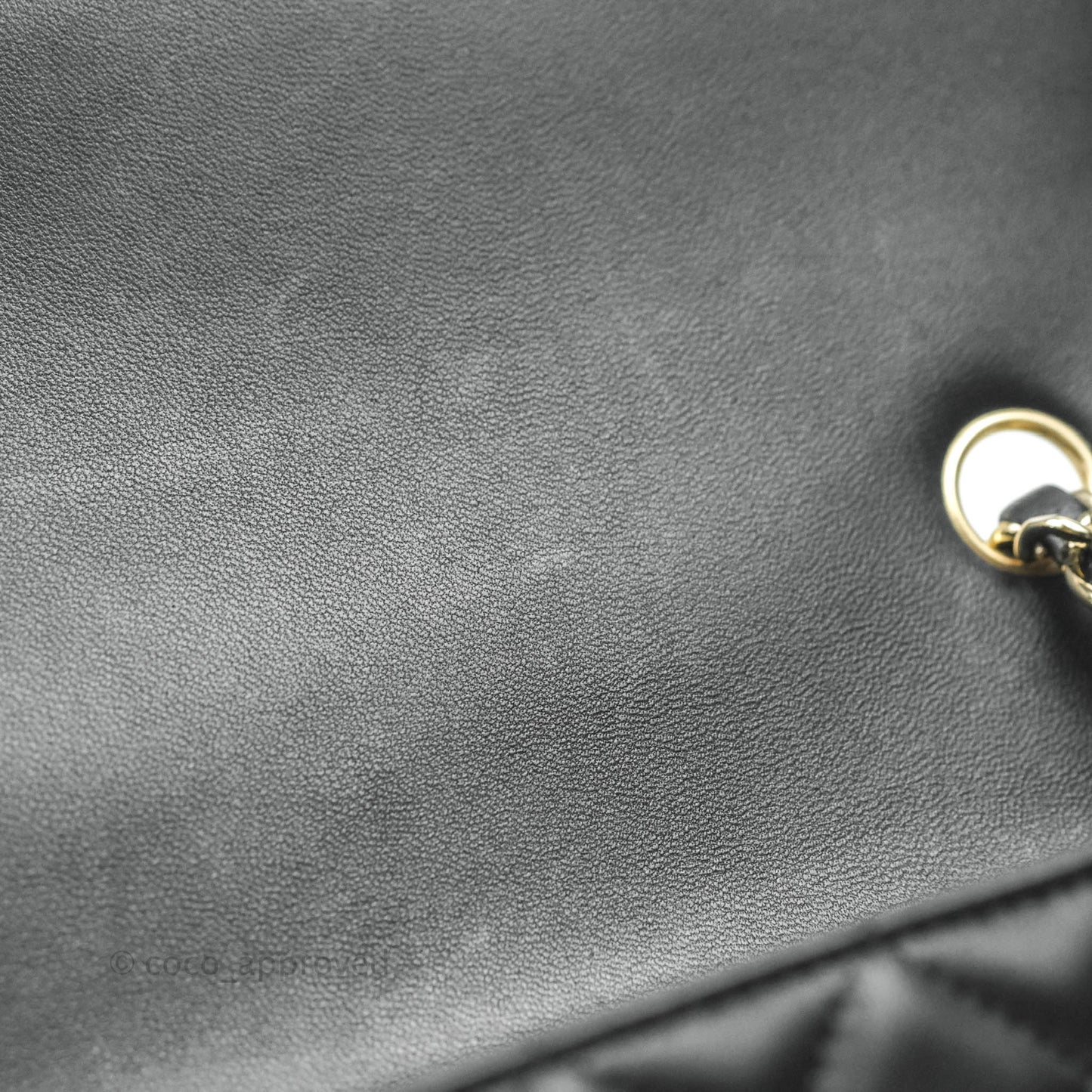 Chanel Quilted Mini Rectangular Lambskin Black Gold Hardware
