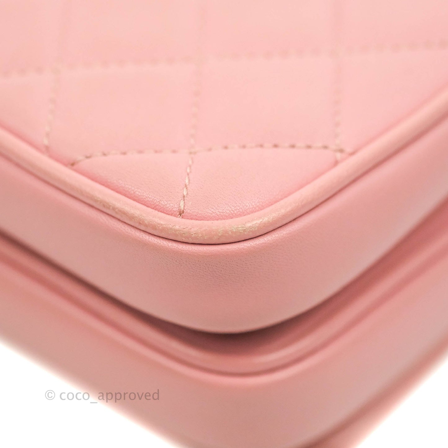 Chanel Citizen Chic Mini Flap Bag Pink Lambskin Gold Hardware