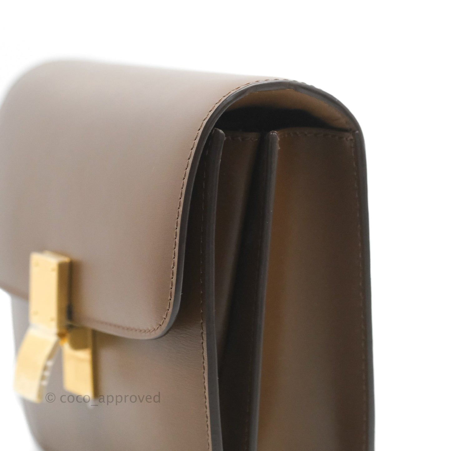Celine Teen Classic Box Flap Caramel Calfskin