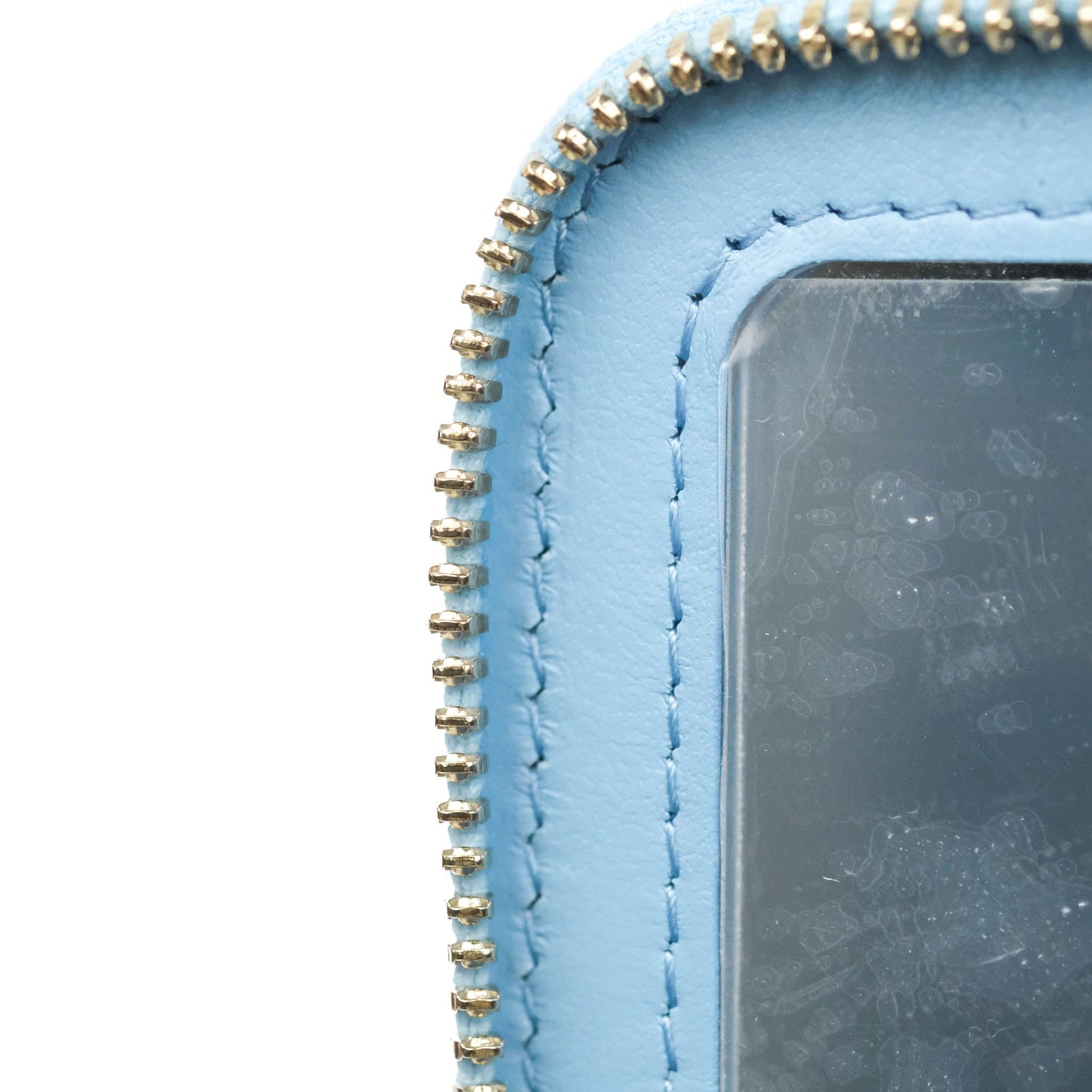 Chanel Vanity with Chain Blue Caviar Gold Hardware 22S