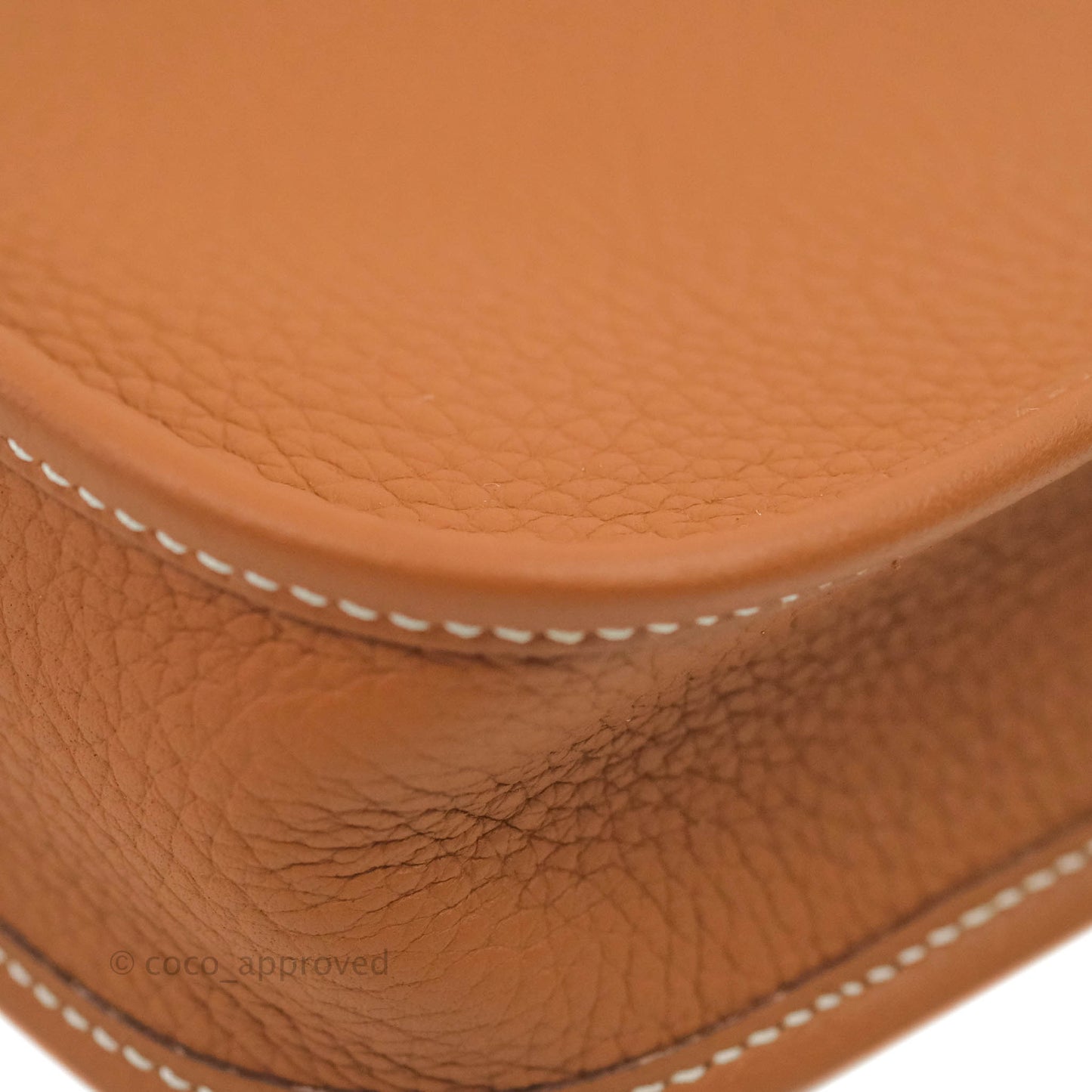 Hermès Mini Evelyne 16 Gold Clemence Palladium Hardware