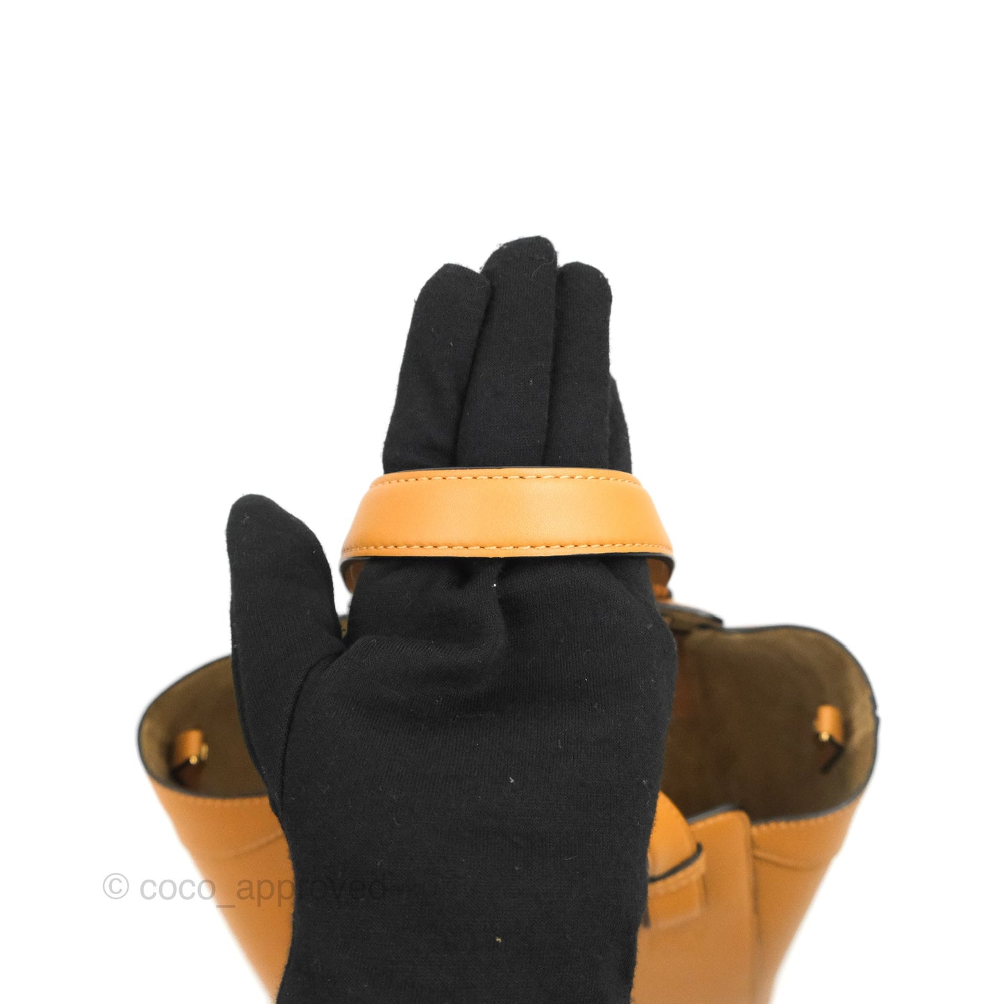 Loewe Hammock Nugget Bag Warm Desert Calfskin