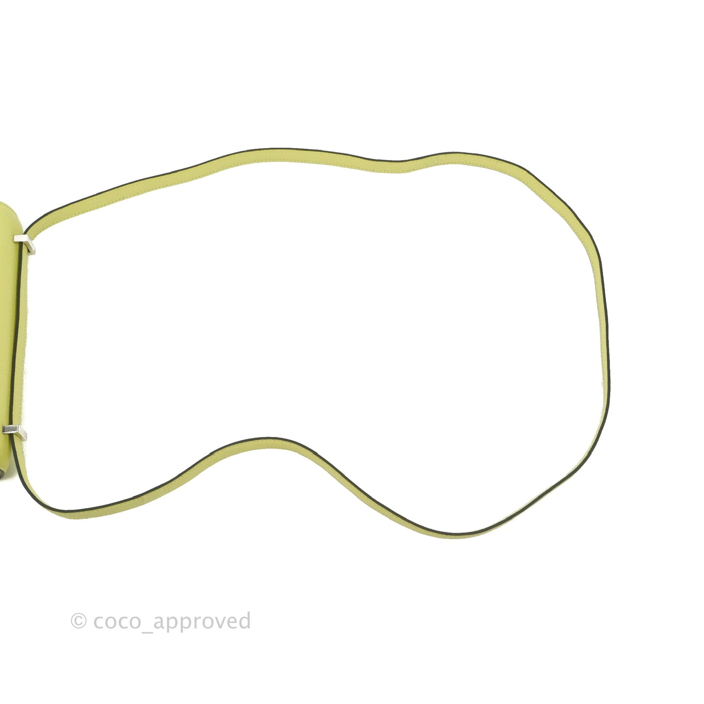 Hermès Constance Mini 18cm R9 Jaune Bourgeon Chevre Mysore Palladium Hardware