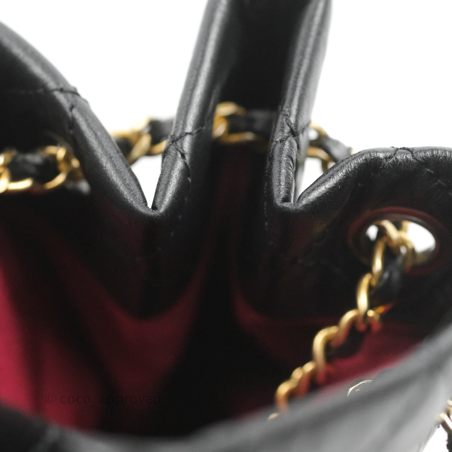 Chanel Medium Gabrielle Backpack Black Aged Calfskin