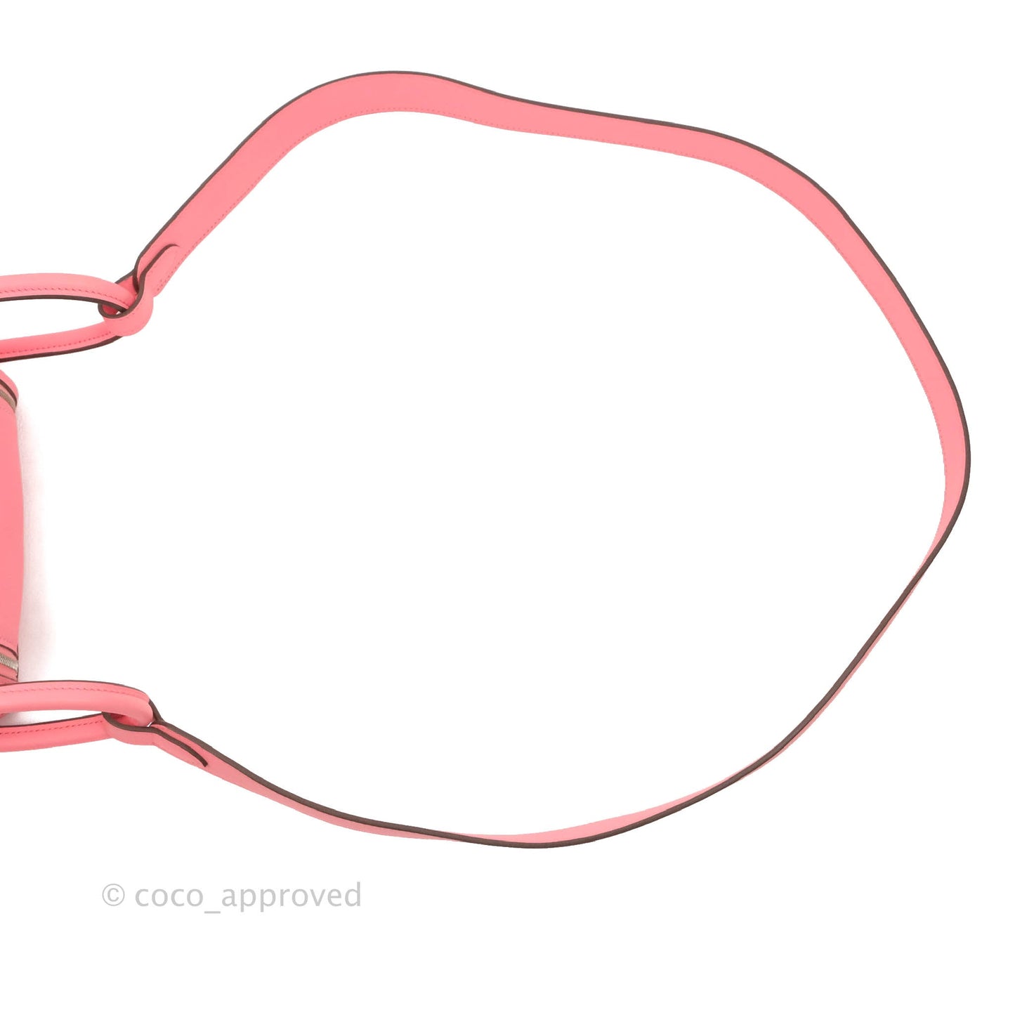 Hermès Mini Lindy 20 Rose Ete Swift Palladium Hardware