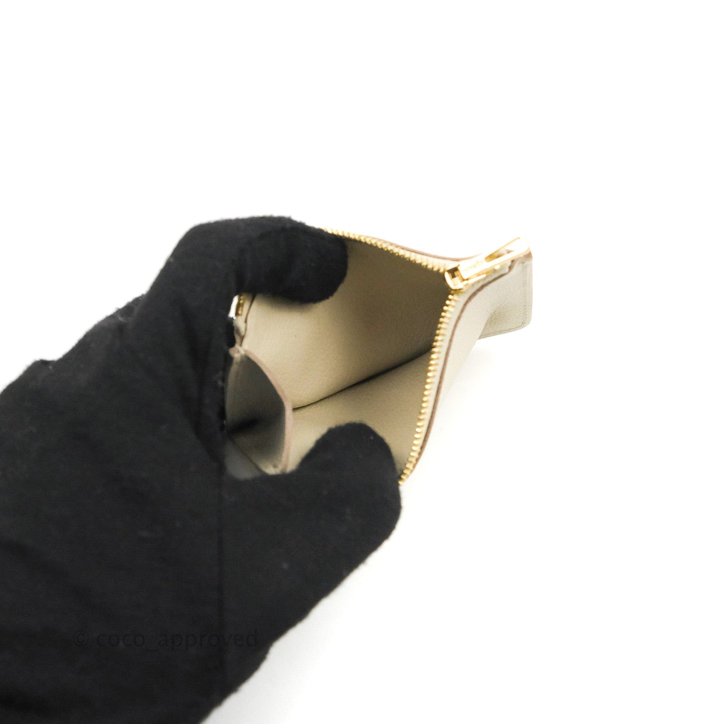 Hermès Constance Slim Wallet Beton Evercolor Gold Hardware