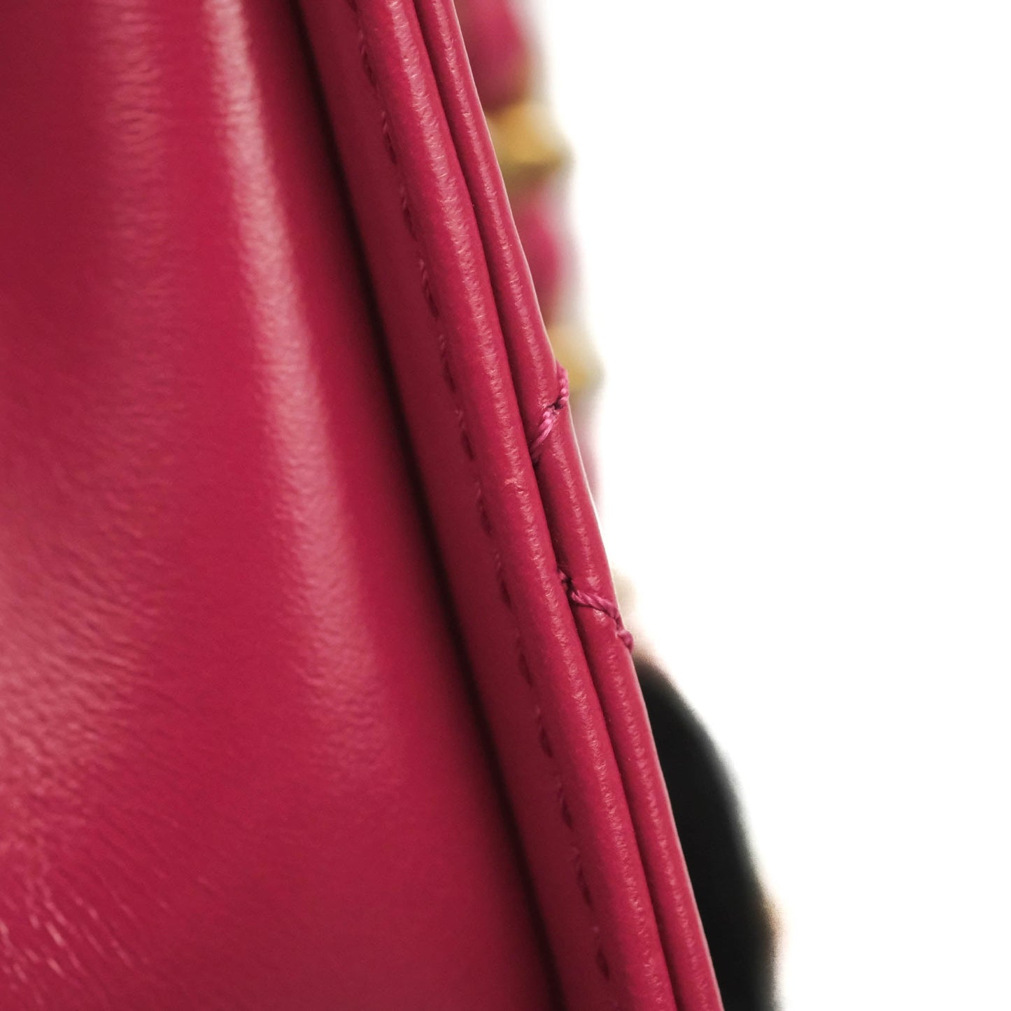 Chanel Quilted Mini Perfect Fit Adjustable Pink Calfskin Aged Gold Hardware 21A