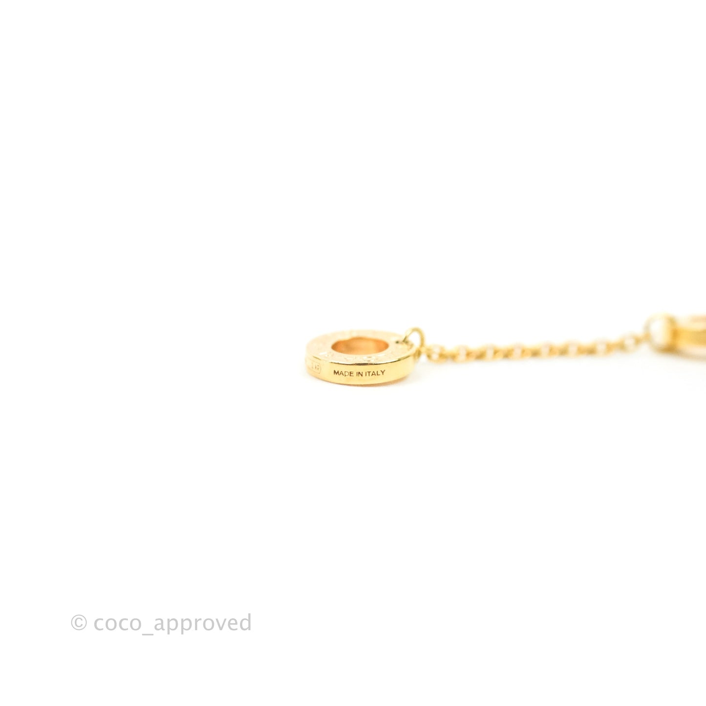 Bvlgari Divas Dream Necklace 18K Rose Gold Diamond Mother of Pearl