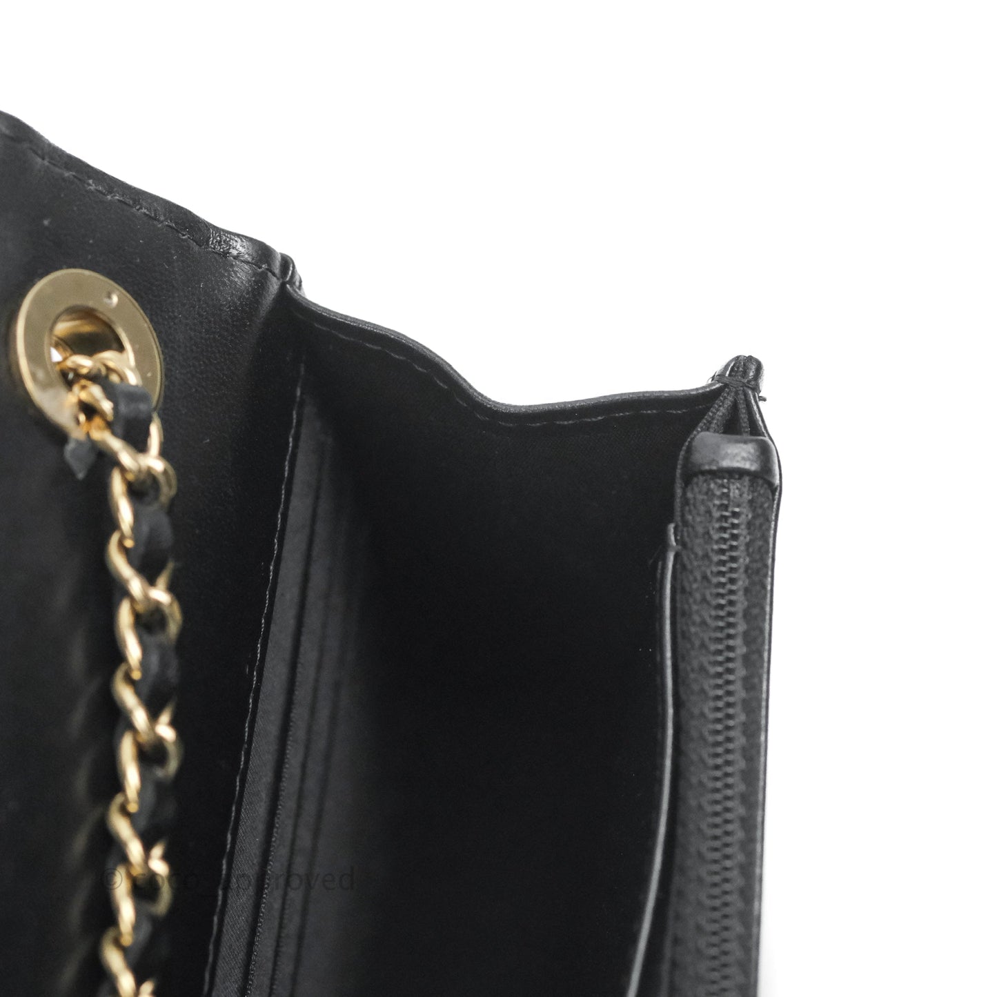 Chanel Trendy CC WOC Black Lambskin Gold Hardware