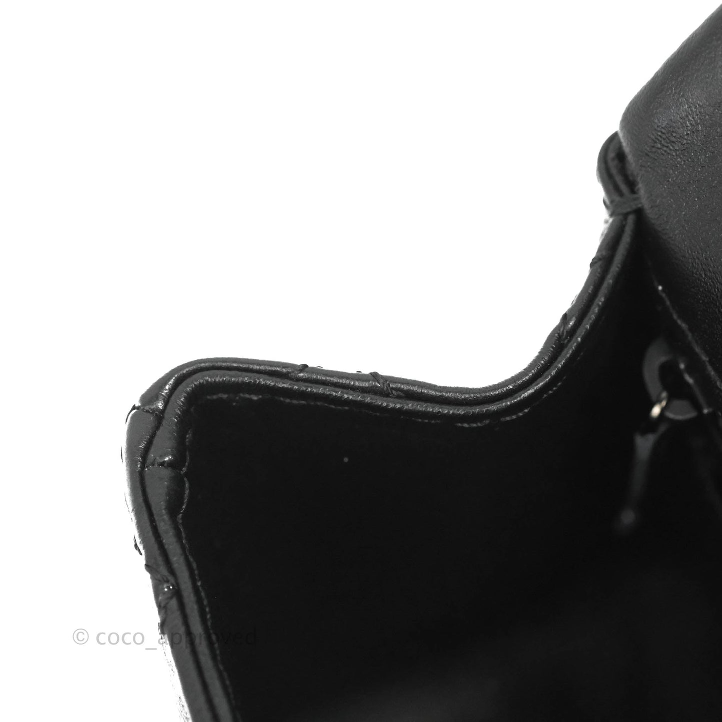 Chanel Mini Reissue 224 So Black Aged Calfskin Black Hardware