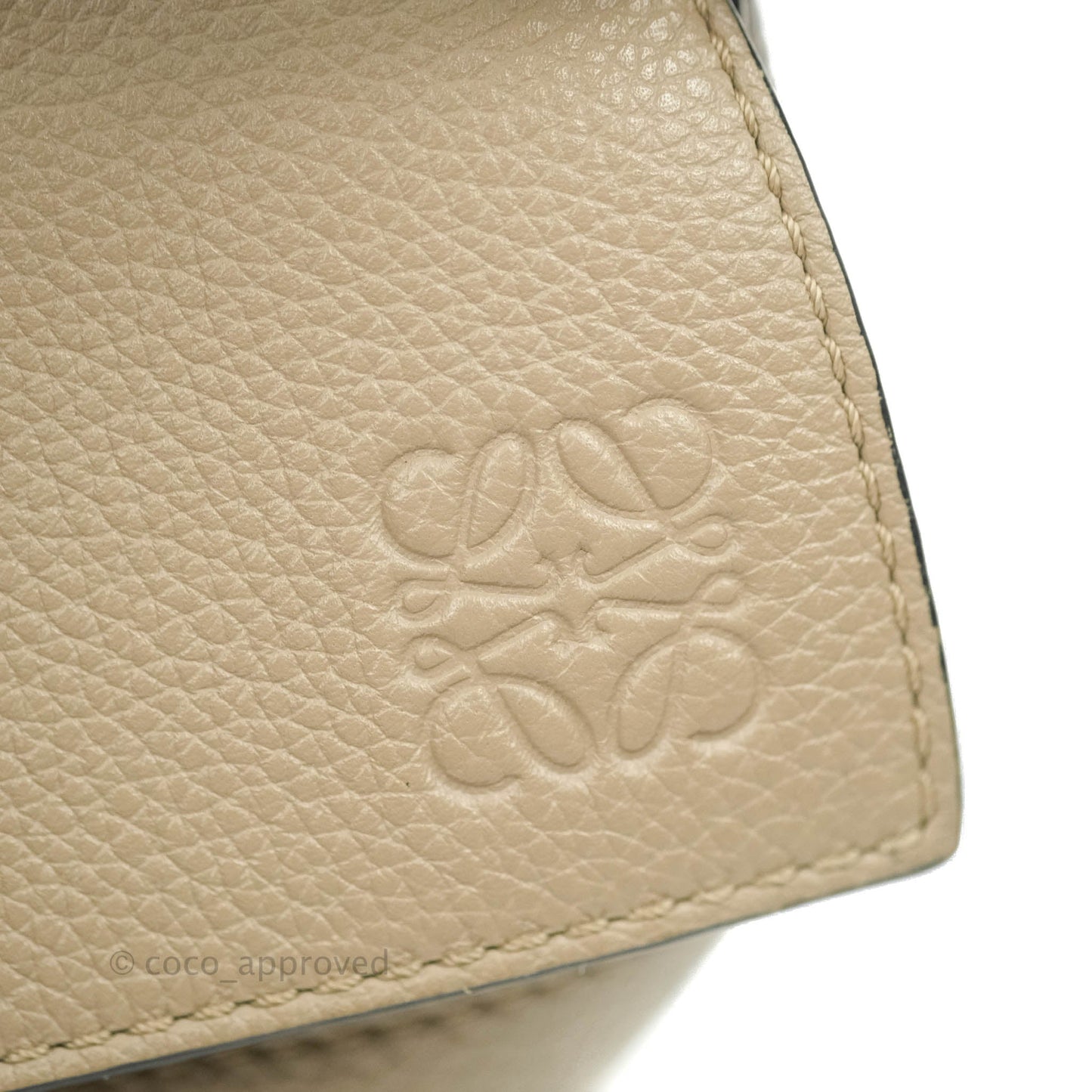 Loewe Small Puzzle Bag Sand Mink Grained Calfskin