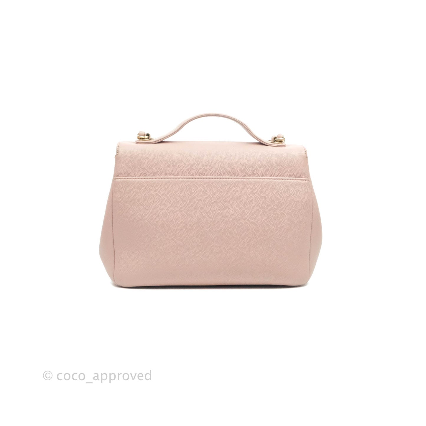 Chanel Quilted Medium Business Affinity Flap Pink Caviar Gold Hardware