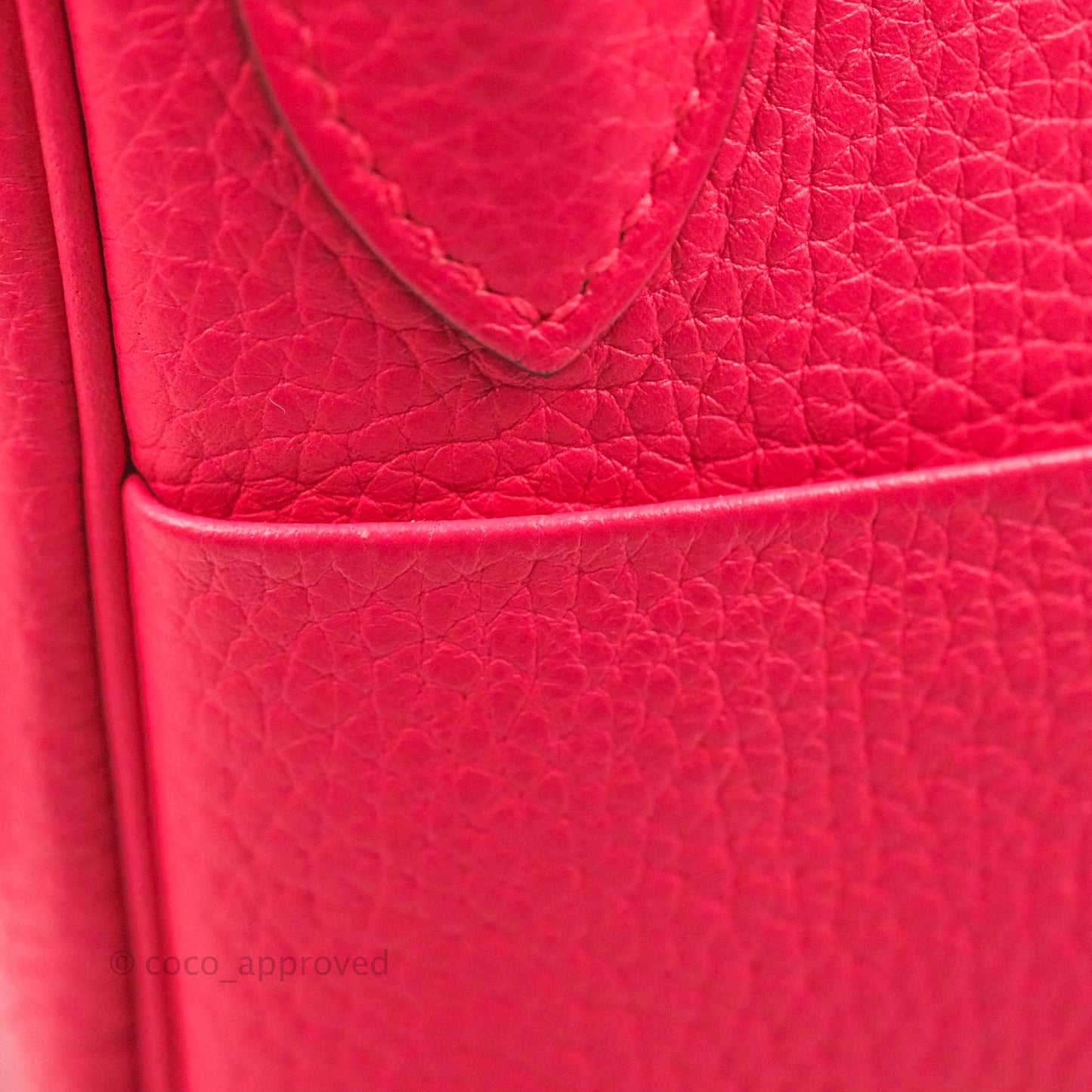 Hermès Lindy 30 Rose Extreme Clemence Palladium Hardware