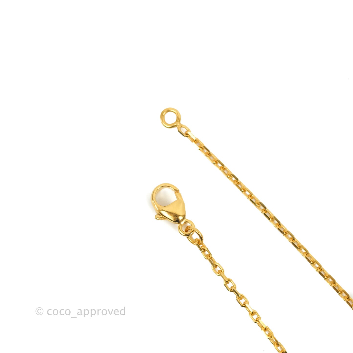 Hermès Mini Pop H Green Pendant Necklace Gold Hardware