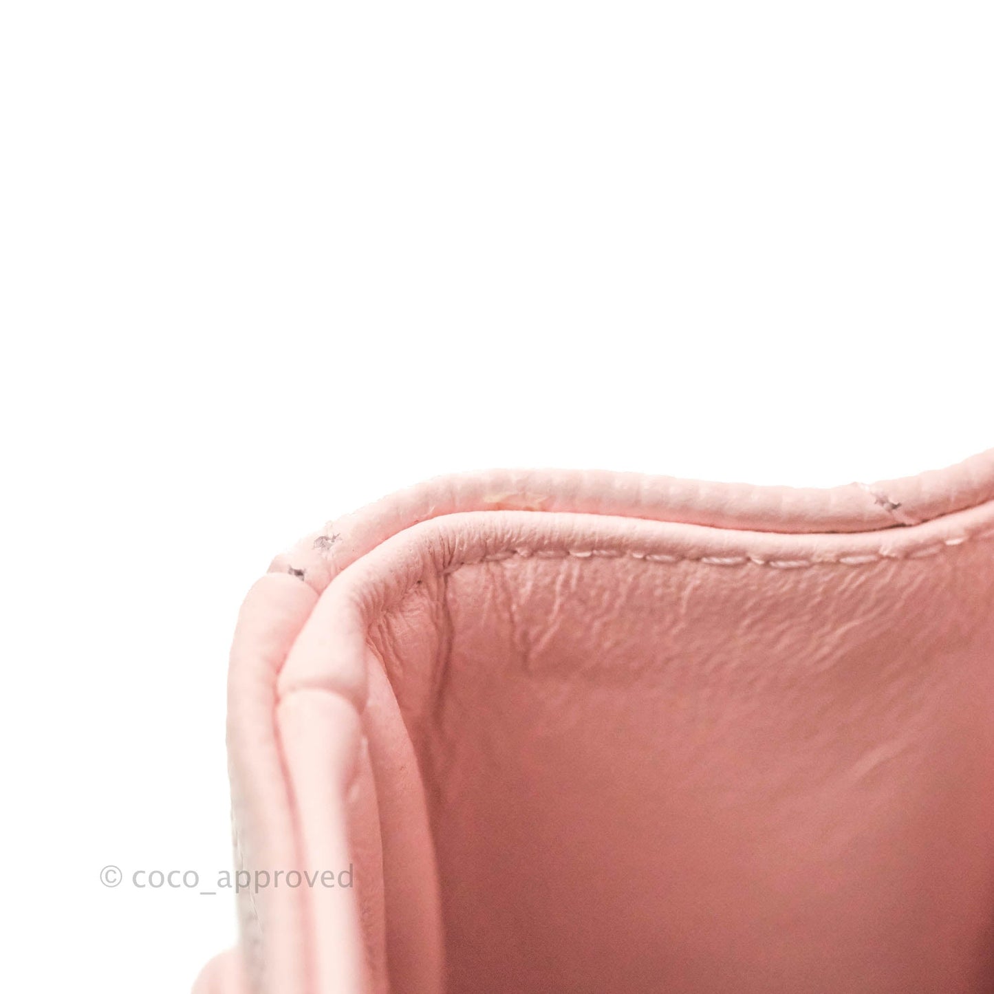 Chanel Classic M/L Medium Flap Quilted Pink Caviar Gold Hardware 22S
