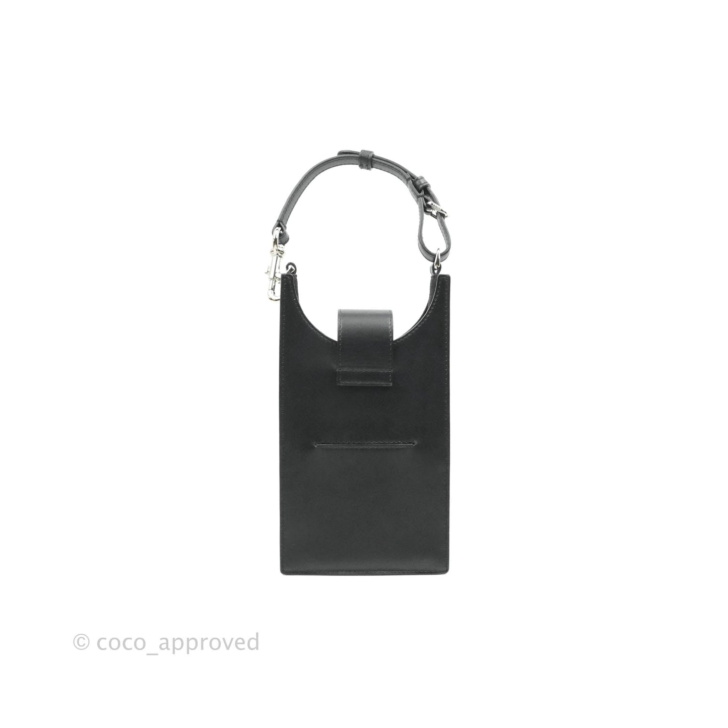 Fendi Baguette FF Brown Fabric Phone Bag