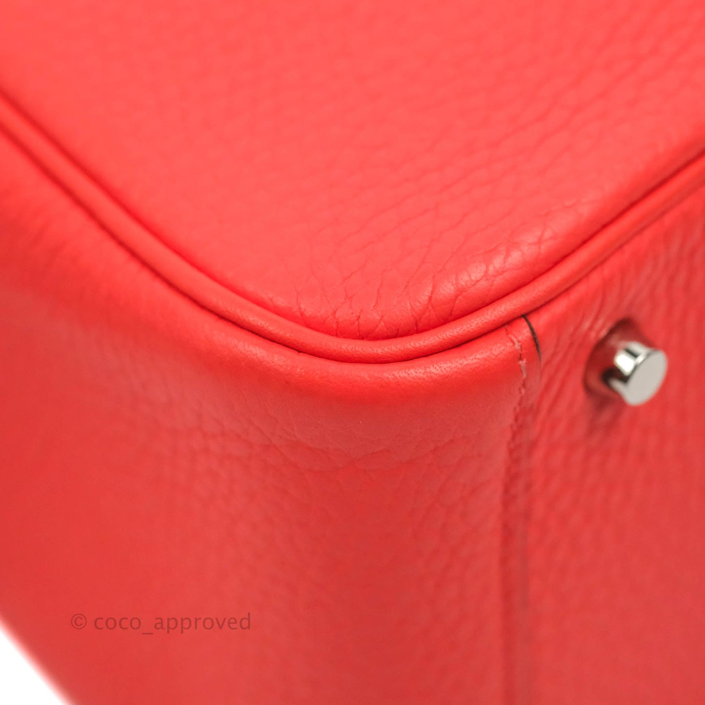 Hermès Mini Lindy 20 Taurillon Clemence Rose Texas Palladium Hardware