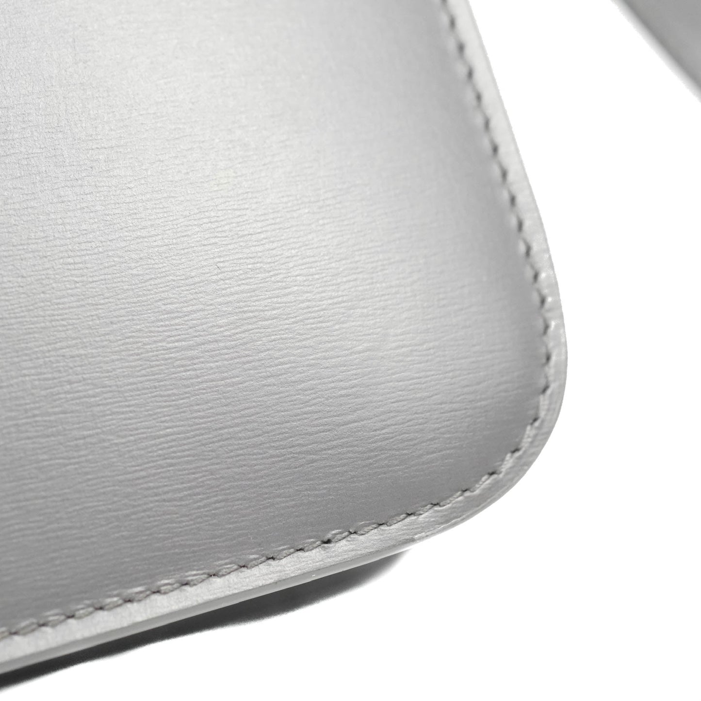 Celine Teen Classic Box Flap Light Grey Calfskin
