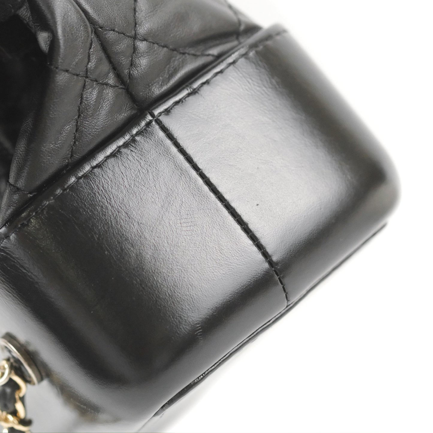 Chanel Small Gabrielle Backpack Black Aged Calfskin