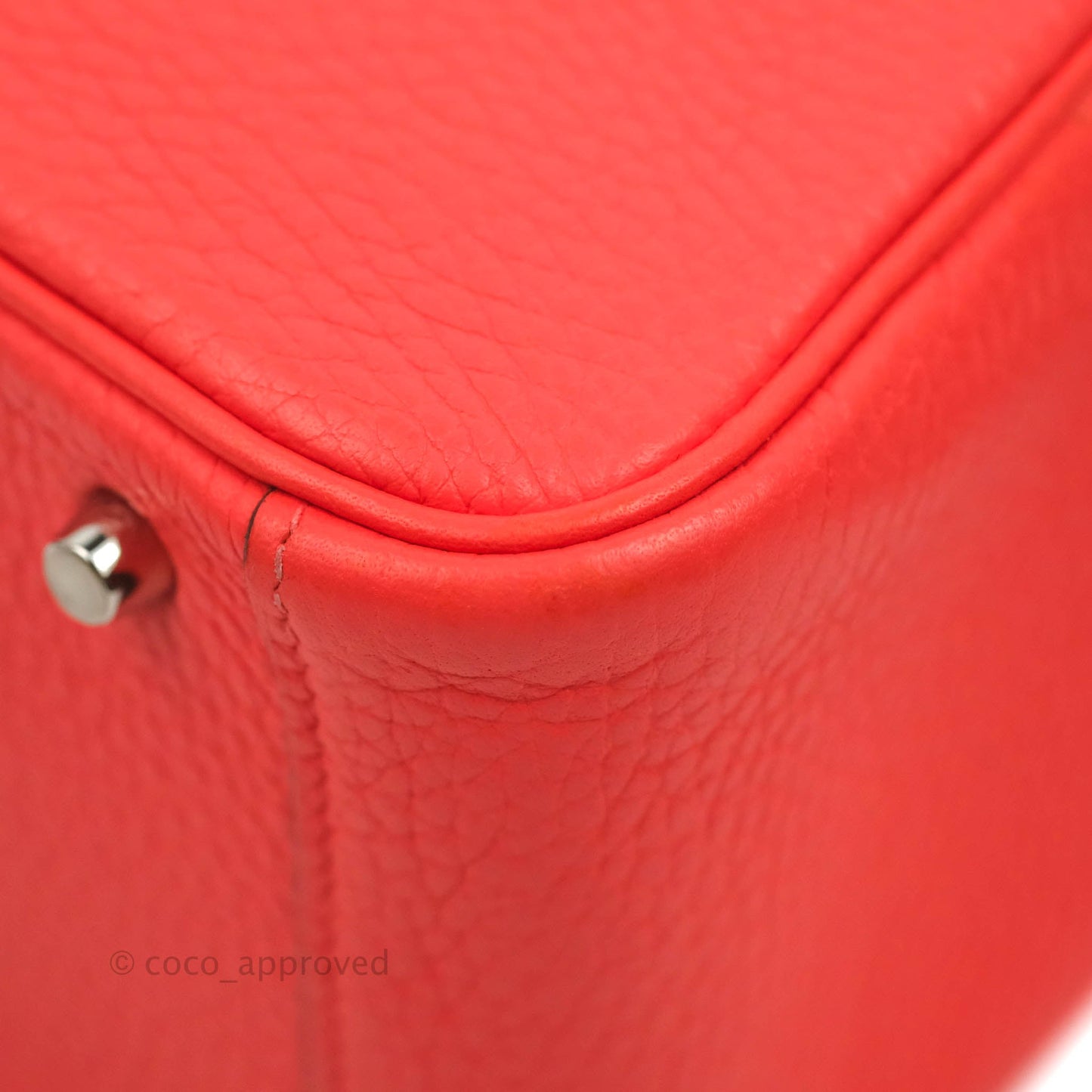 Hermès Mini Lindy 20 Taurillon Clemence Rose Texas Palladium Hardware