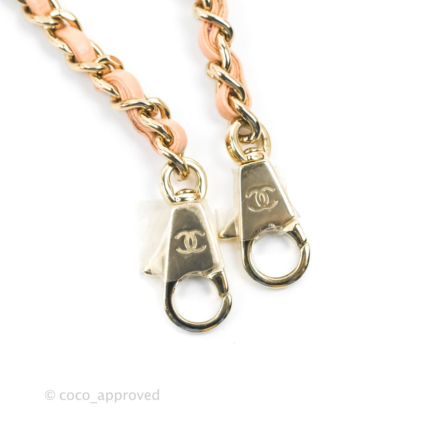 Chanel Mini Coco Handle Quilted Light Pink Caviar Gold Hardware