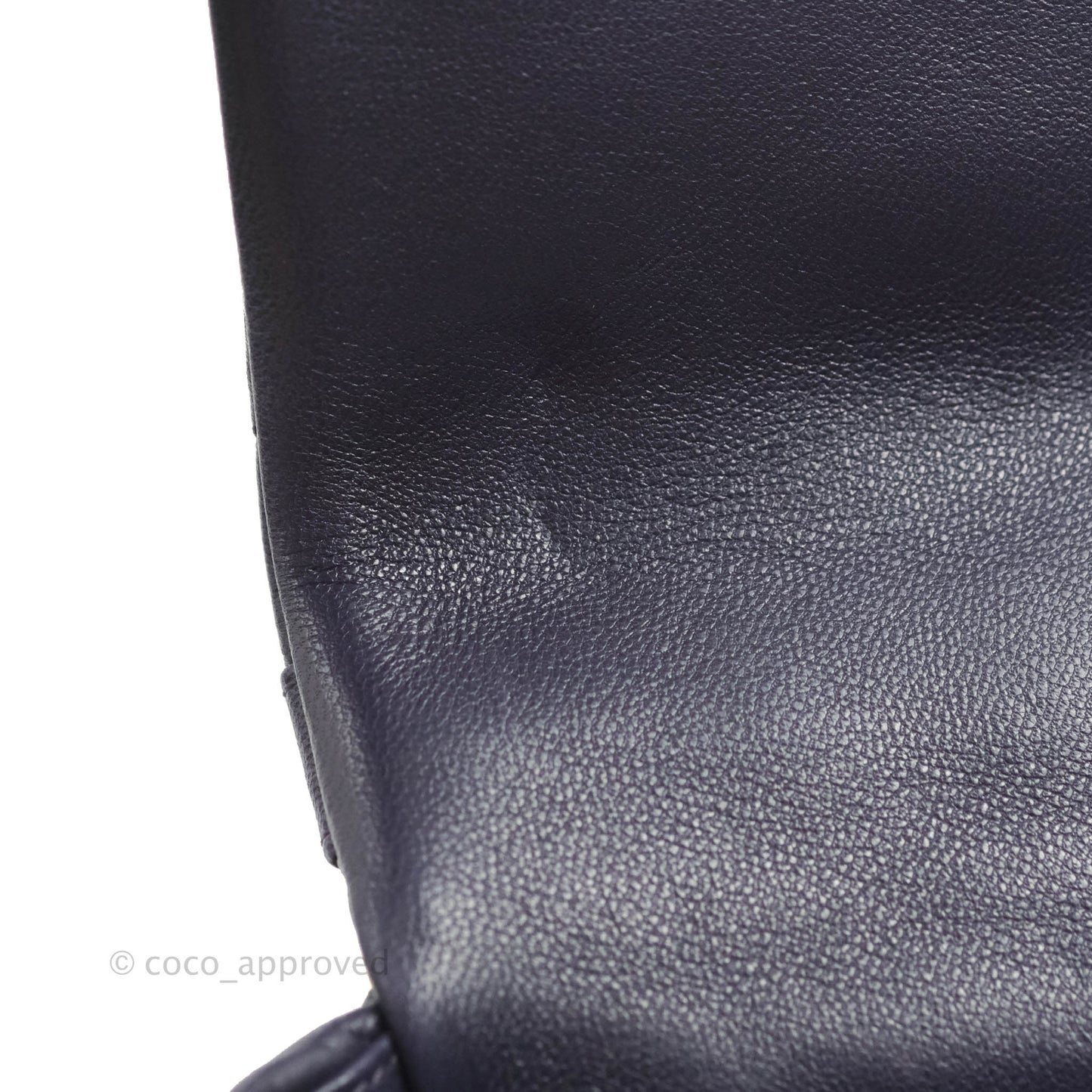 Chanel 19 Small Dark Purple Mixed Hardware