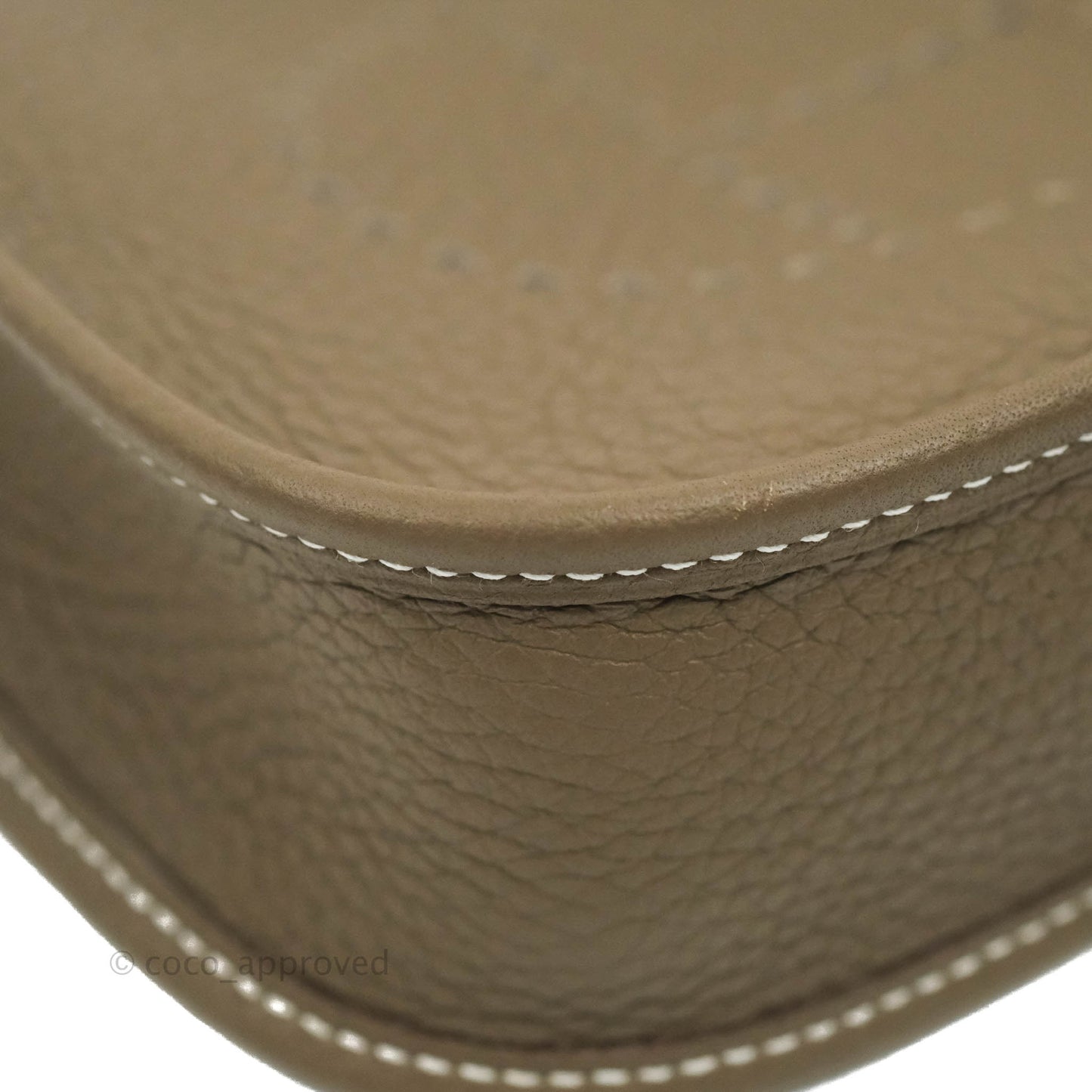 Hermès Mini Evelyne 16 Amazone Clemence Etoupe Gold Hardware