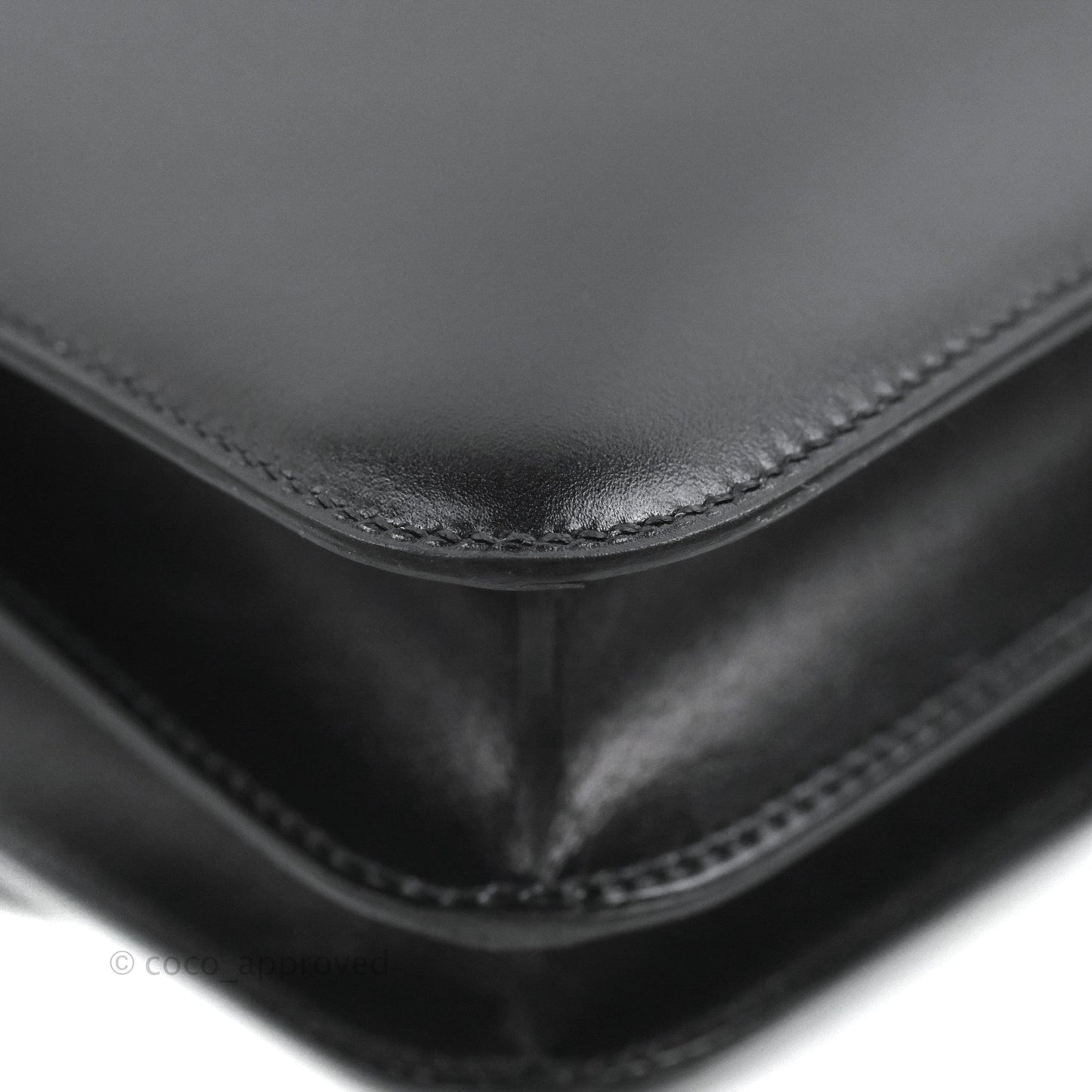 Hermès Constance Mini 18cm Black Box Leather Gold Hardware