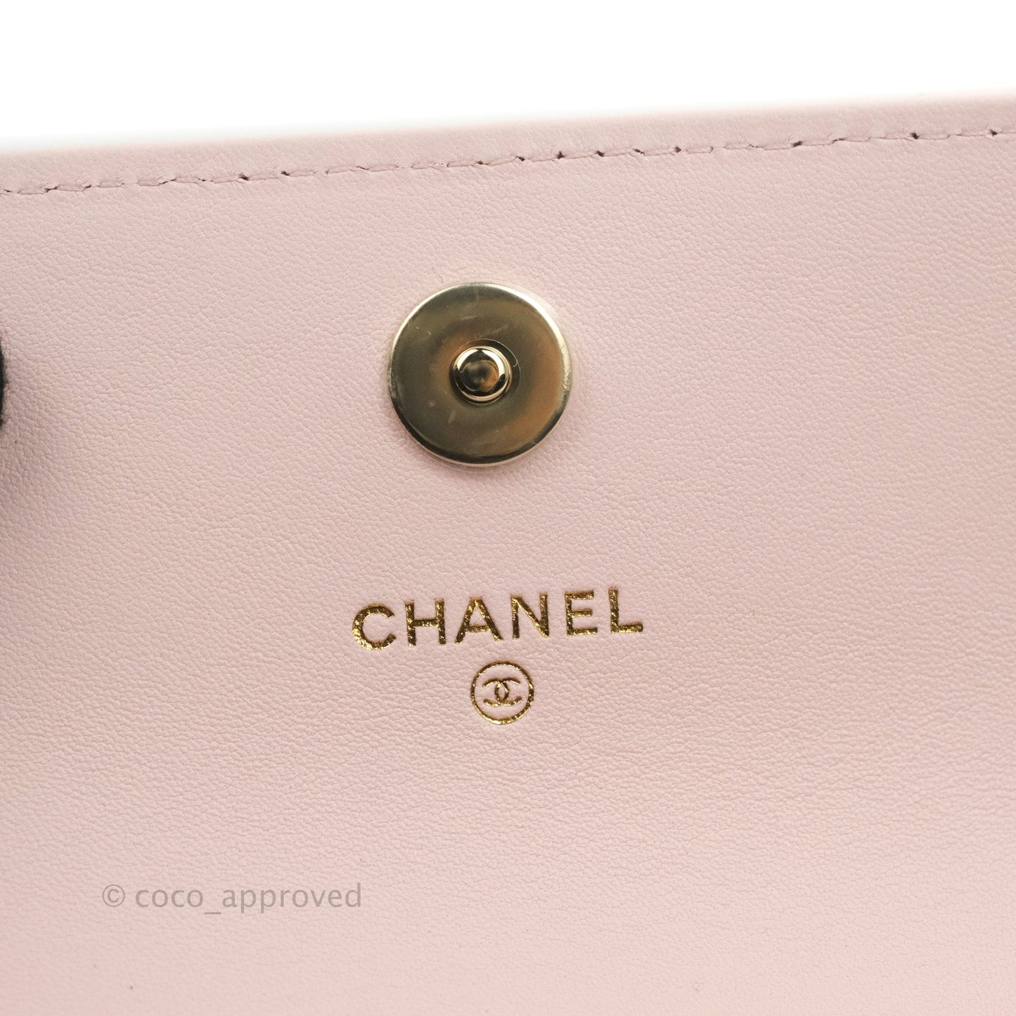 Chanel Mini Clutch With Chain Pink Lambskin Gold Hardware
