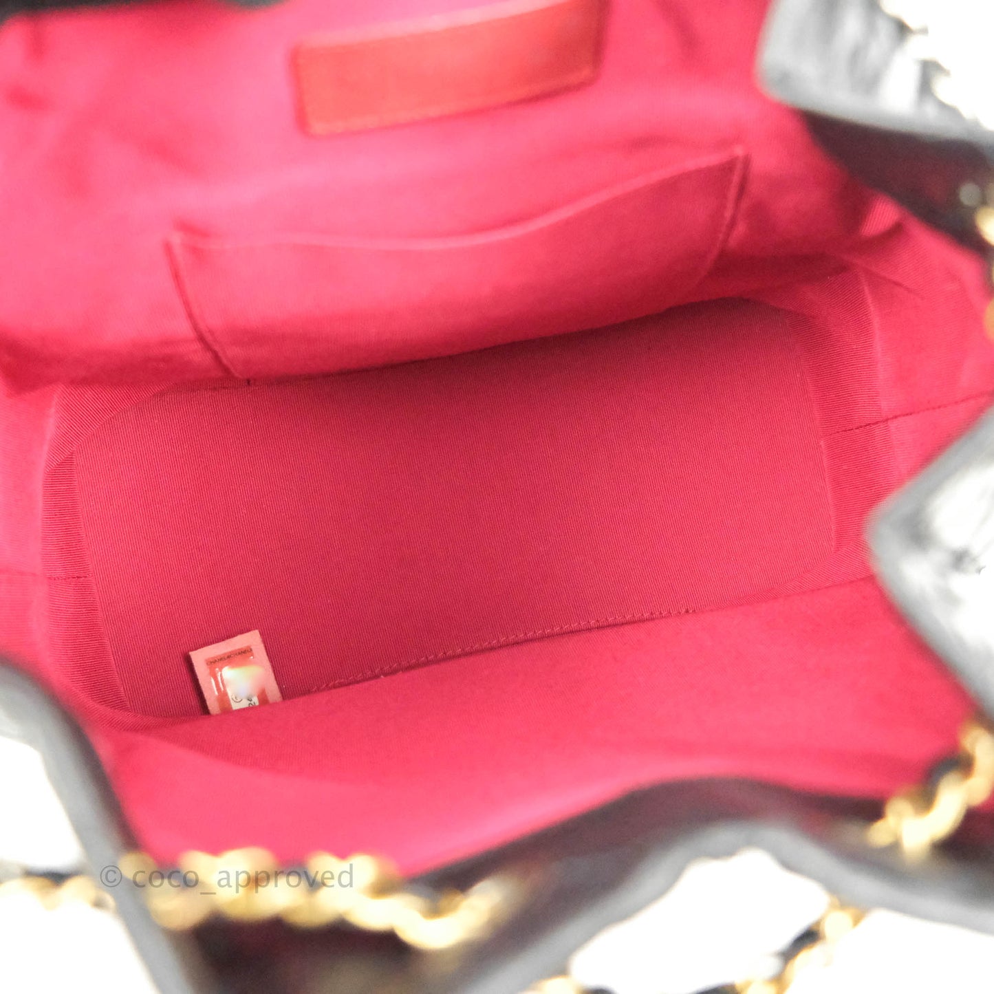 Chanel Small Gabrielle Backpack Black Aged Calfskin