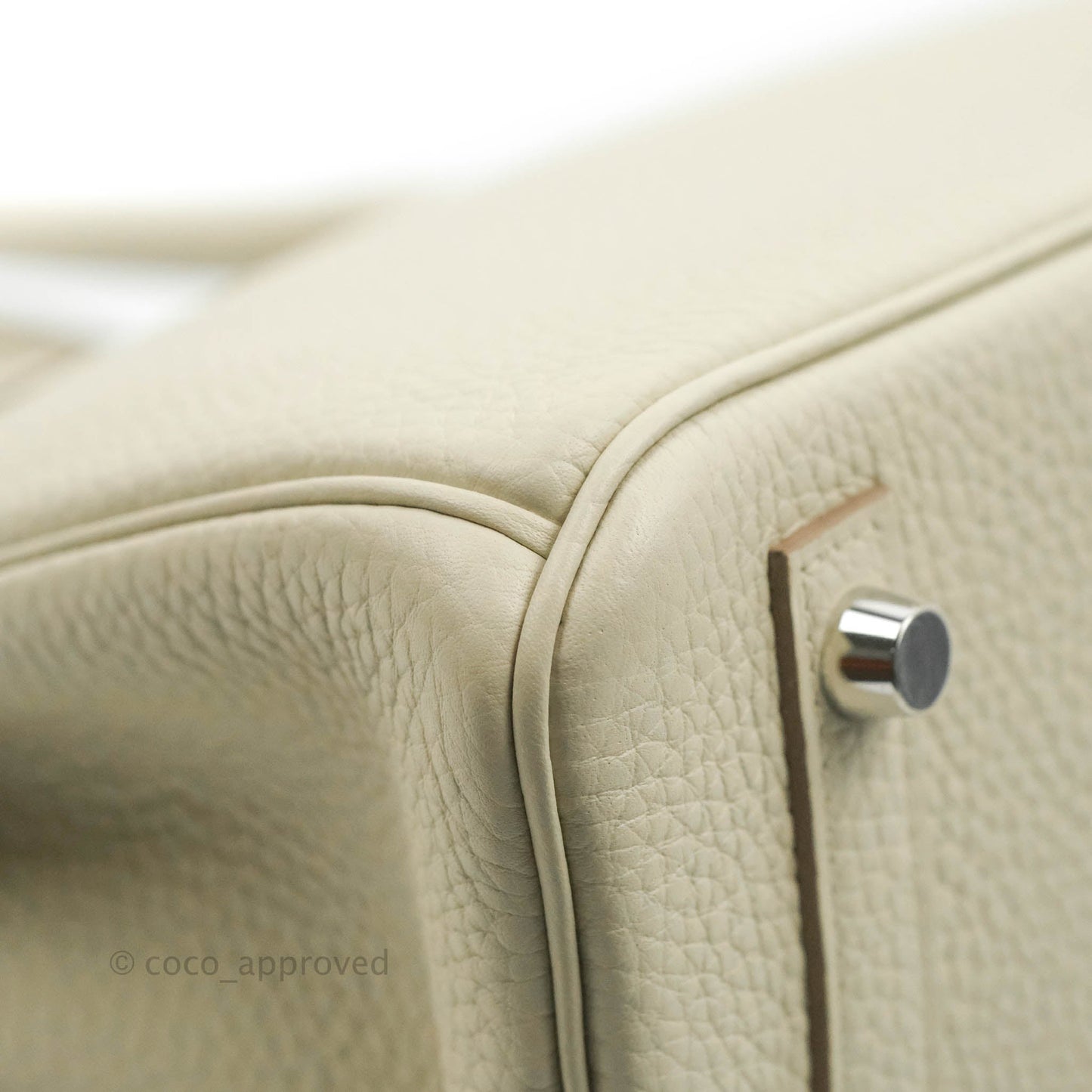 Hermès Birkin 30 Beton Clemence Palladium Hardware