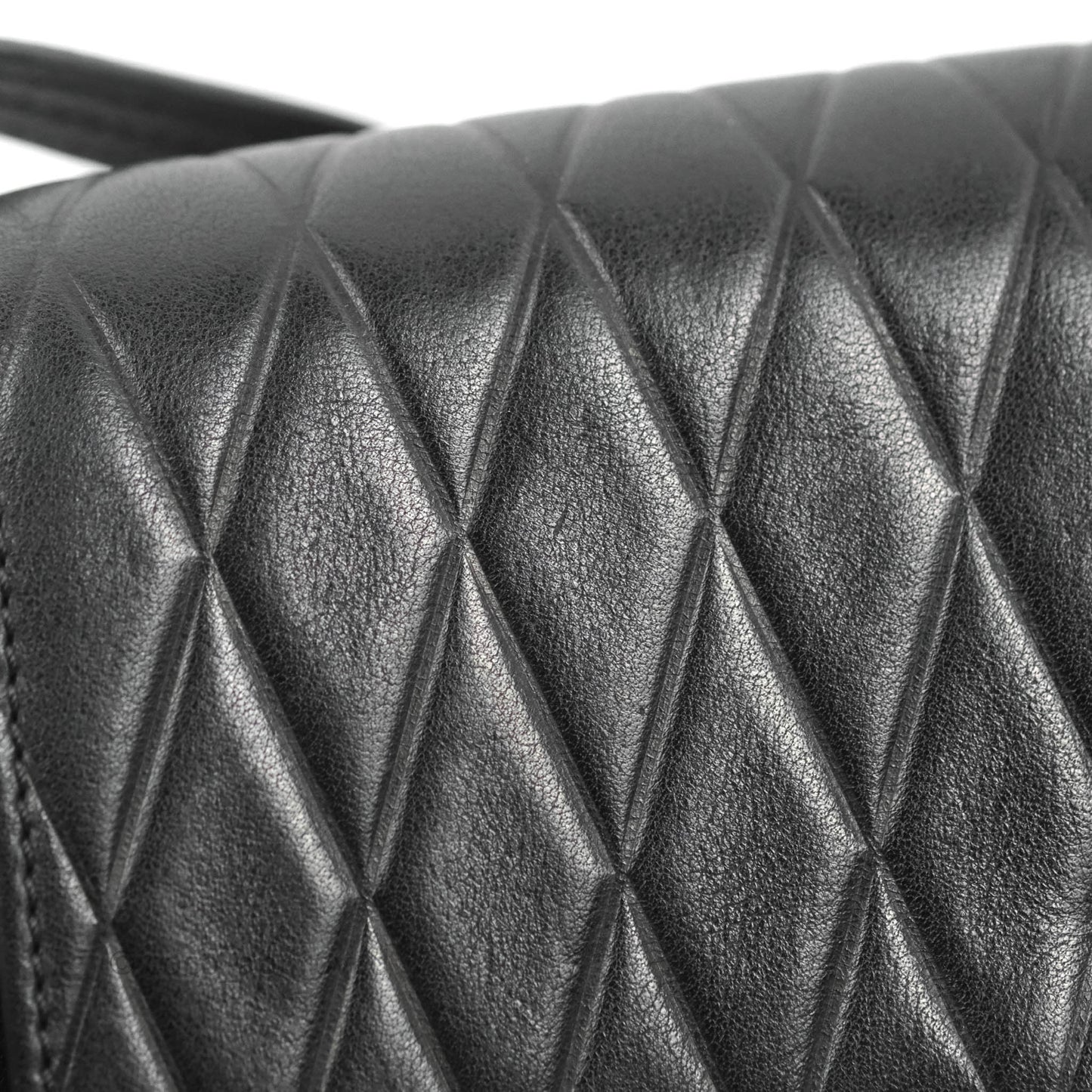 Chloe Small Faye Shoulder Bag Quilted Black Calfskin