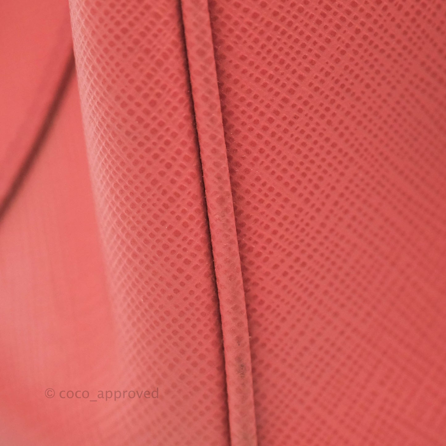 Prada Small Saffiano Lux Pink Tamaris Galleria Bag