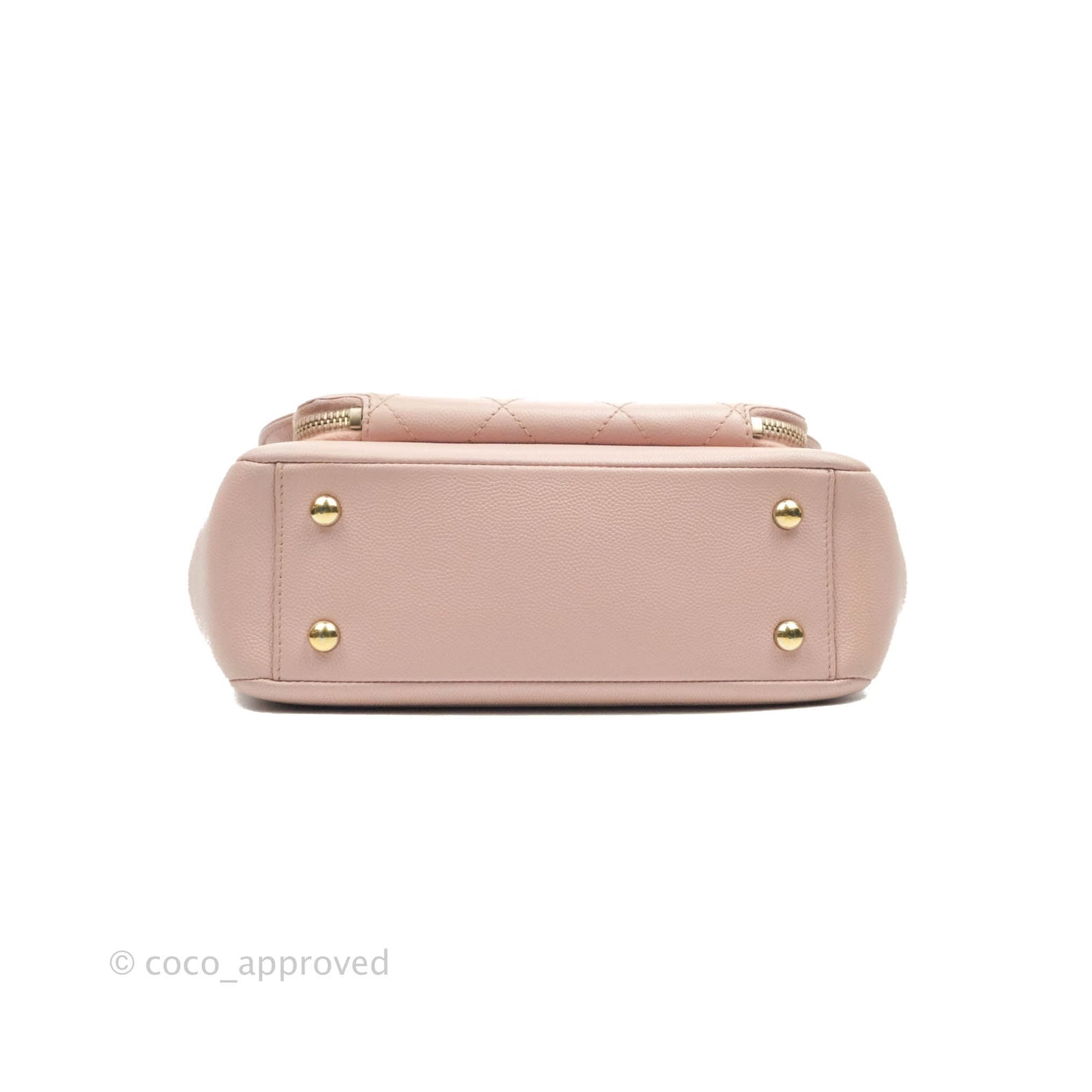 Chanel Quilted Medium Business Affinity Flap Pink Caviar Gold Hardware
