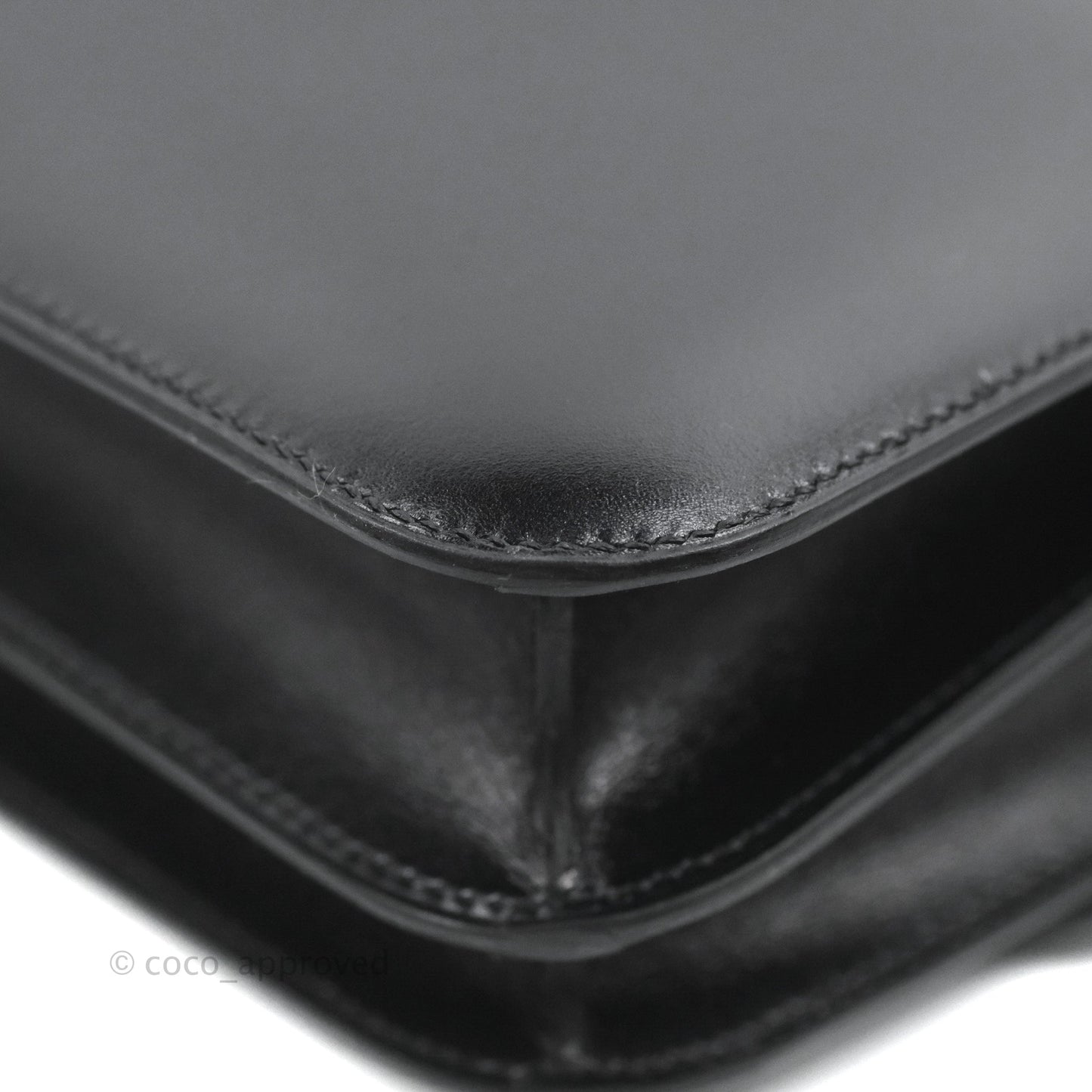 Hermès Constance Mini 18cm Black Box Leather Gold Hardware