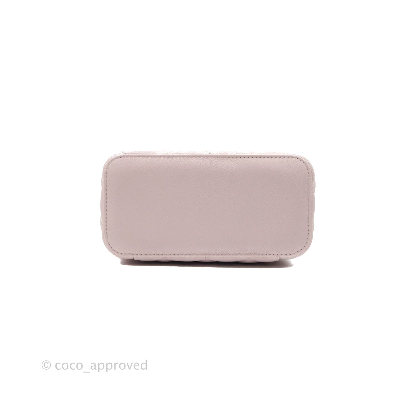 Chanel Vanity with CC Chain Light Pink Caviar Gold Hardware
