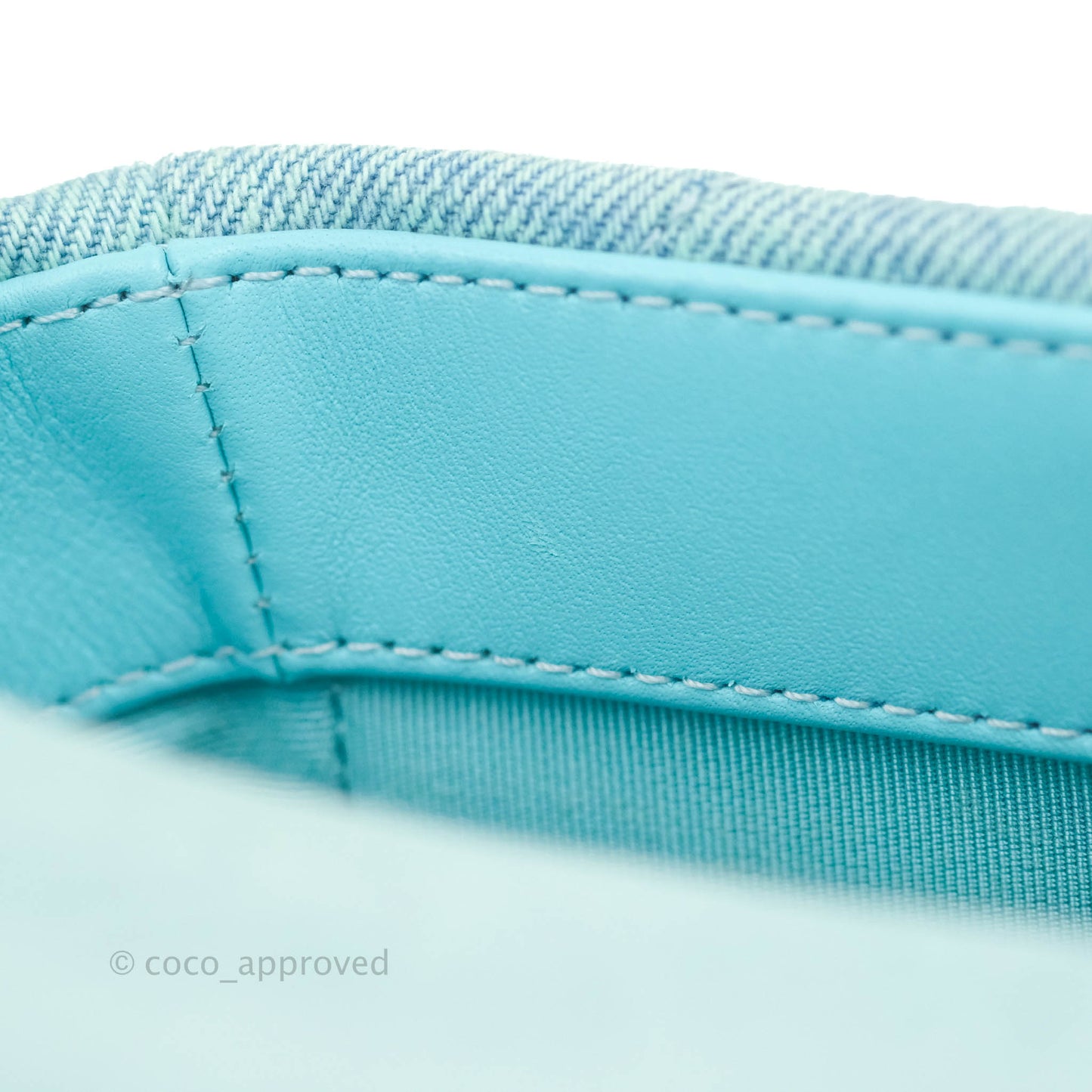 Chanel 19 Small Blue Denim Mixed Hardware