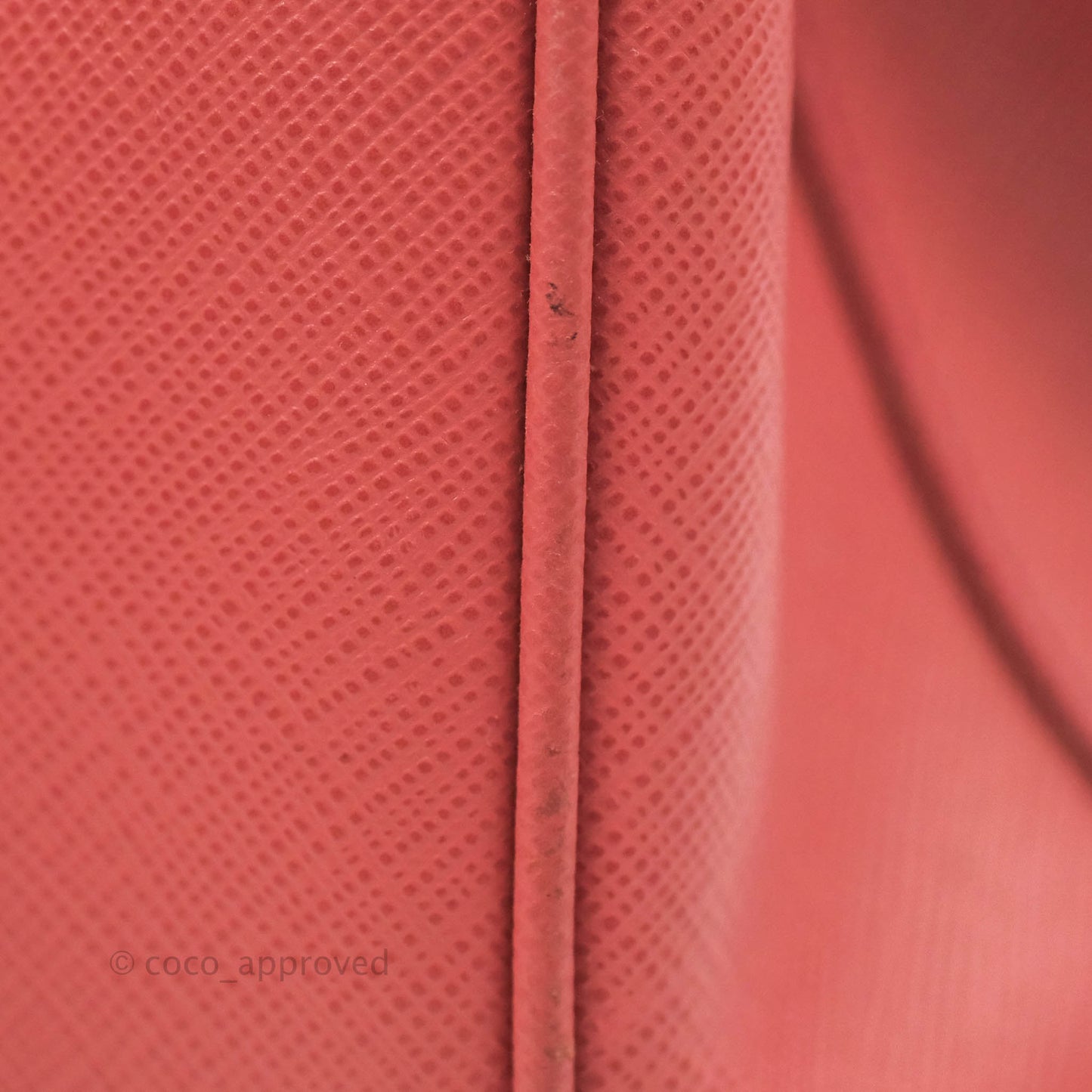 Prada Small Saffiano Lux Pink Tamaris Galleria Bag