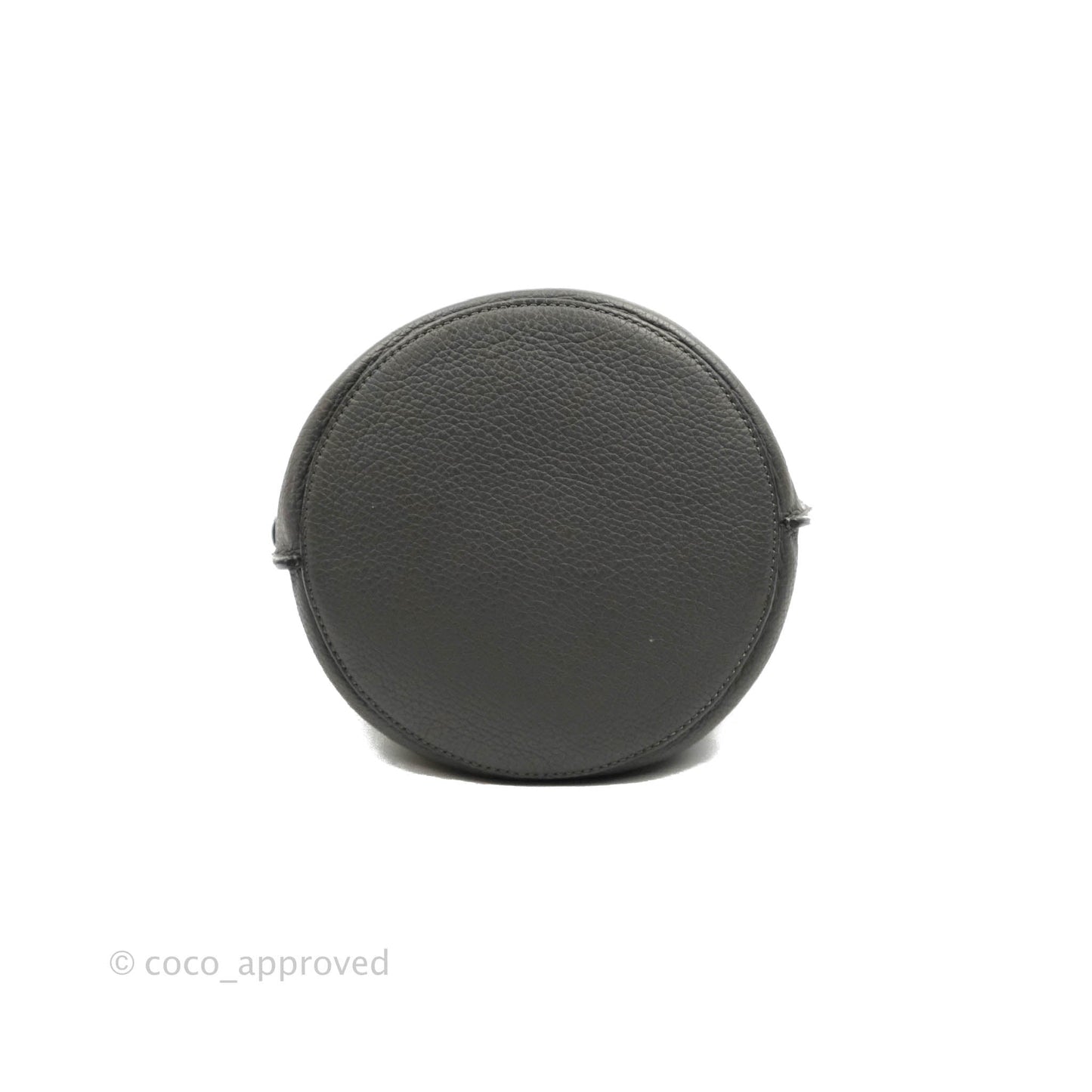 Celine Big Bag Nano Bucket Grey Grained Calfskin