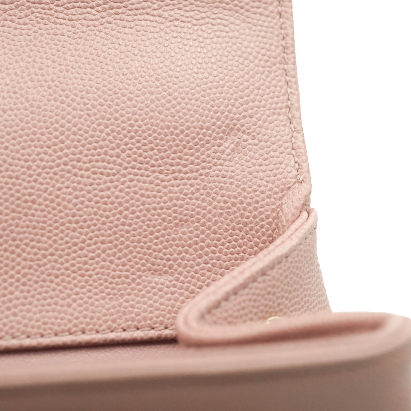 Chanel Quilted Medium Business Affinity Flap Pink Caviar Gold Hardware