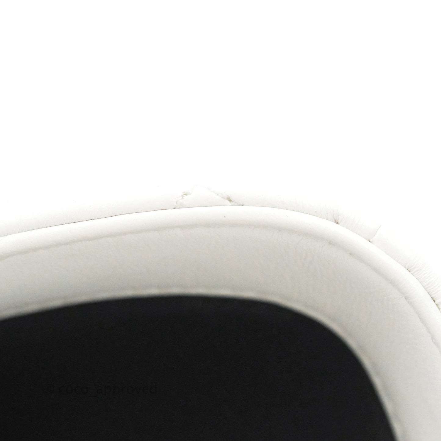 Chanel Small Flap Bag White Lambskin Aged Gold and Lacquered Metal 22S